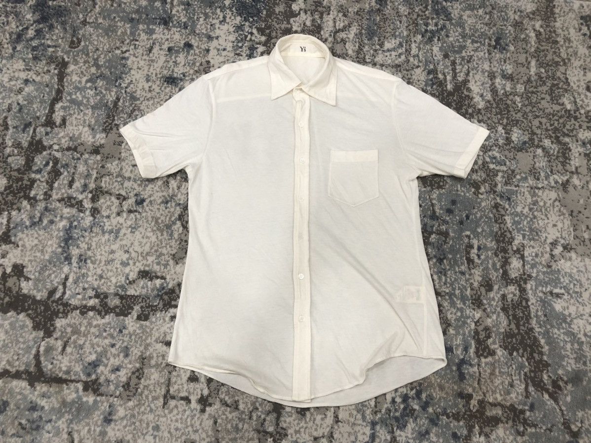 Y's for Men × Yohji Yamamoto Y’s Summer Collection Stretchable Shirt Size US M / EU 48-50 / 2 - 1 Thumbnail
