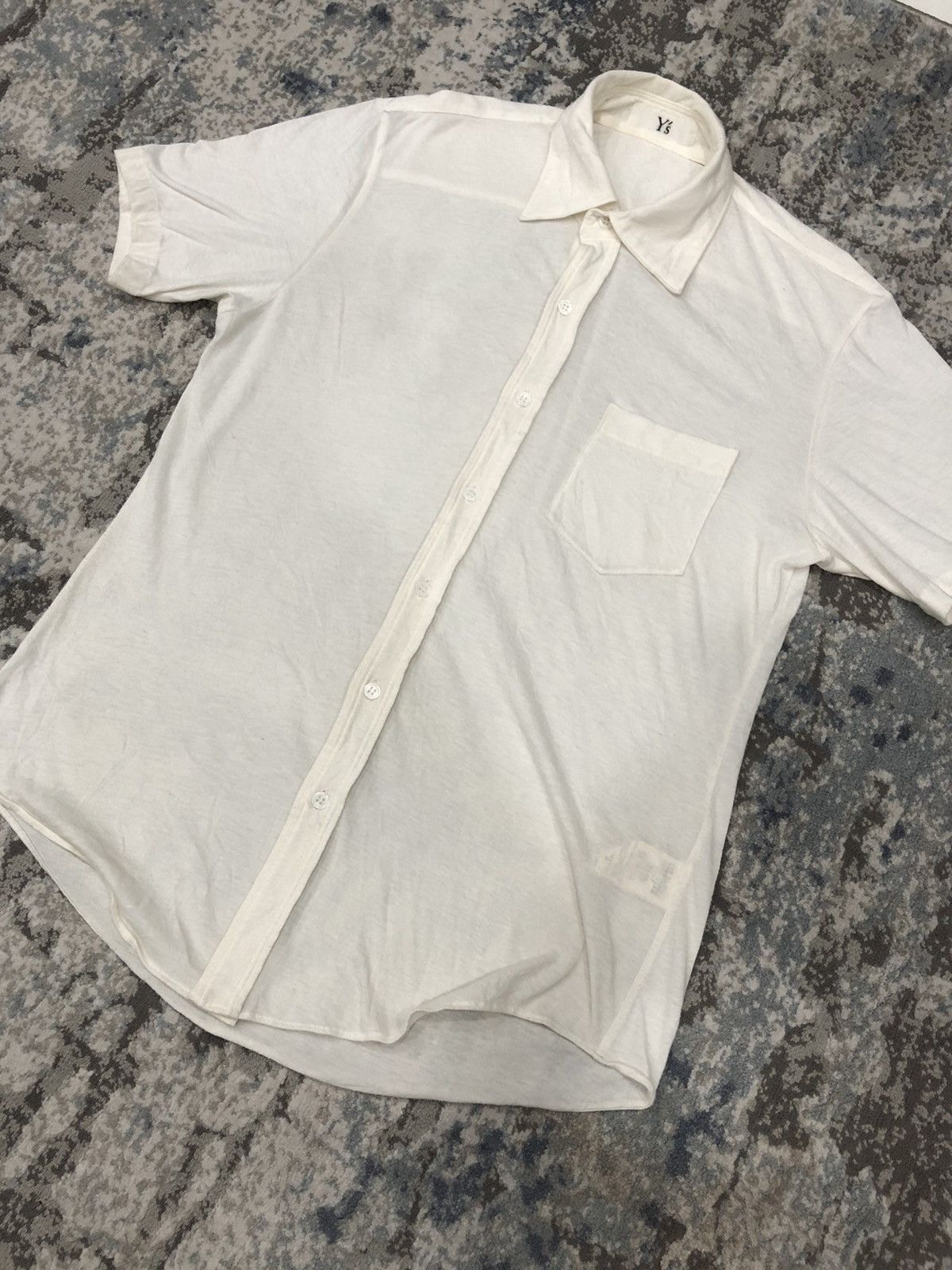 Y's for Men × Yohji Yamamoto Y’s Summer Collection Stretchable Shirt Size US M / EU 48-50 / 2 - 2 Thumbnail