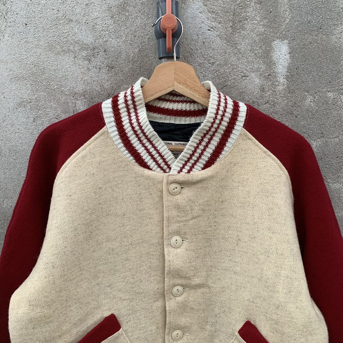 Vintage STEALS🔥🔥1990’s Vintage Zoom Embroidery Wool Varsity Jacket Size US M / EU 48-50 / 2 - 3 Thumbnail