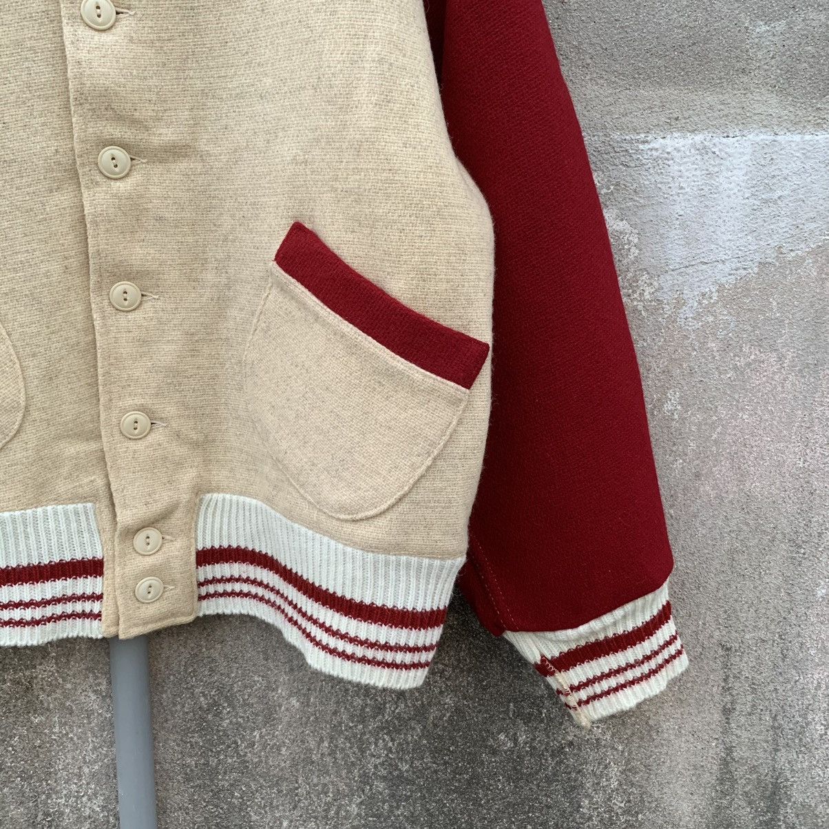 Vintage STEALS🔥🔥1990’s Vintage Zoom Embroidery Wool Varsity Jacket Size US M / EU 48-50 / 2 - 6 Thumbnail