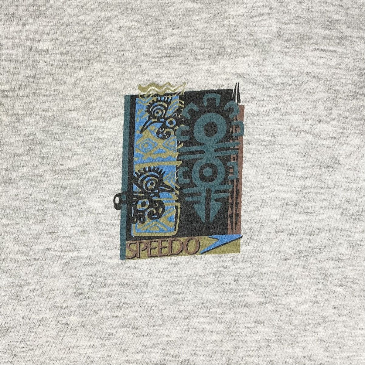 Speedo Vintage 90s Speedo World Wide Shirt Surfboards Size US M / EU 48-50 / 2 - 10 Thumbnail
