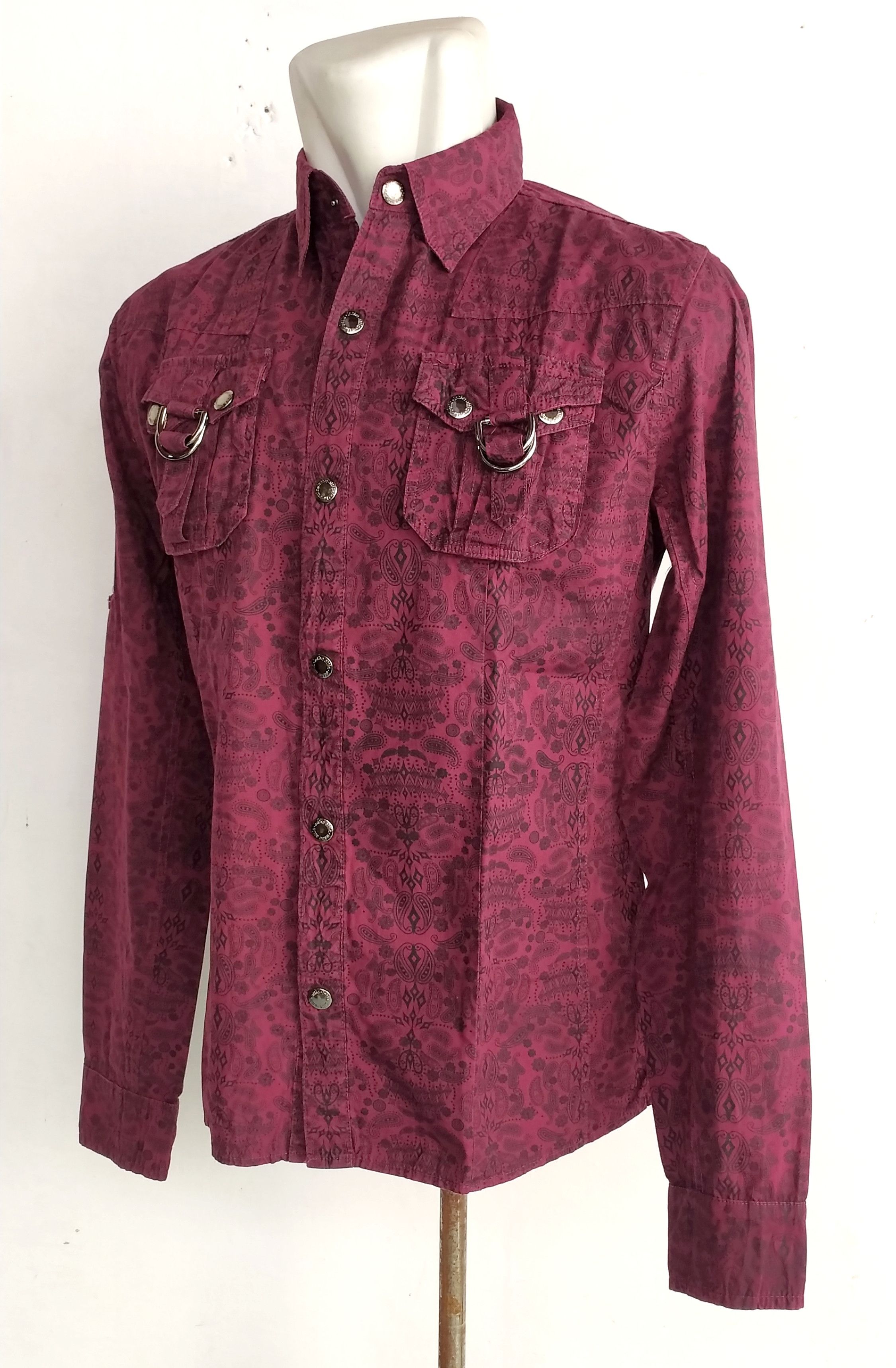 Japanese brand IN THE ATTIC snap buttons shirt