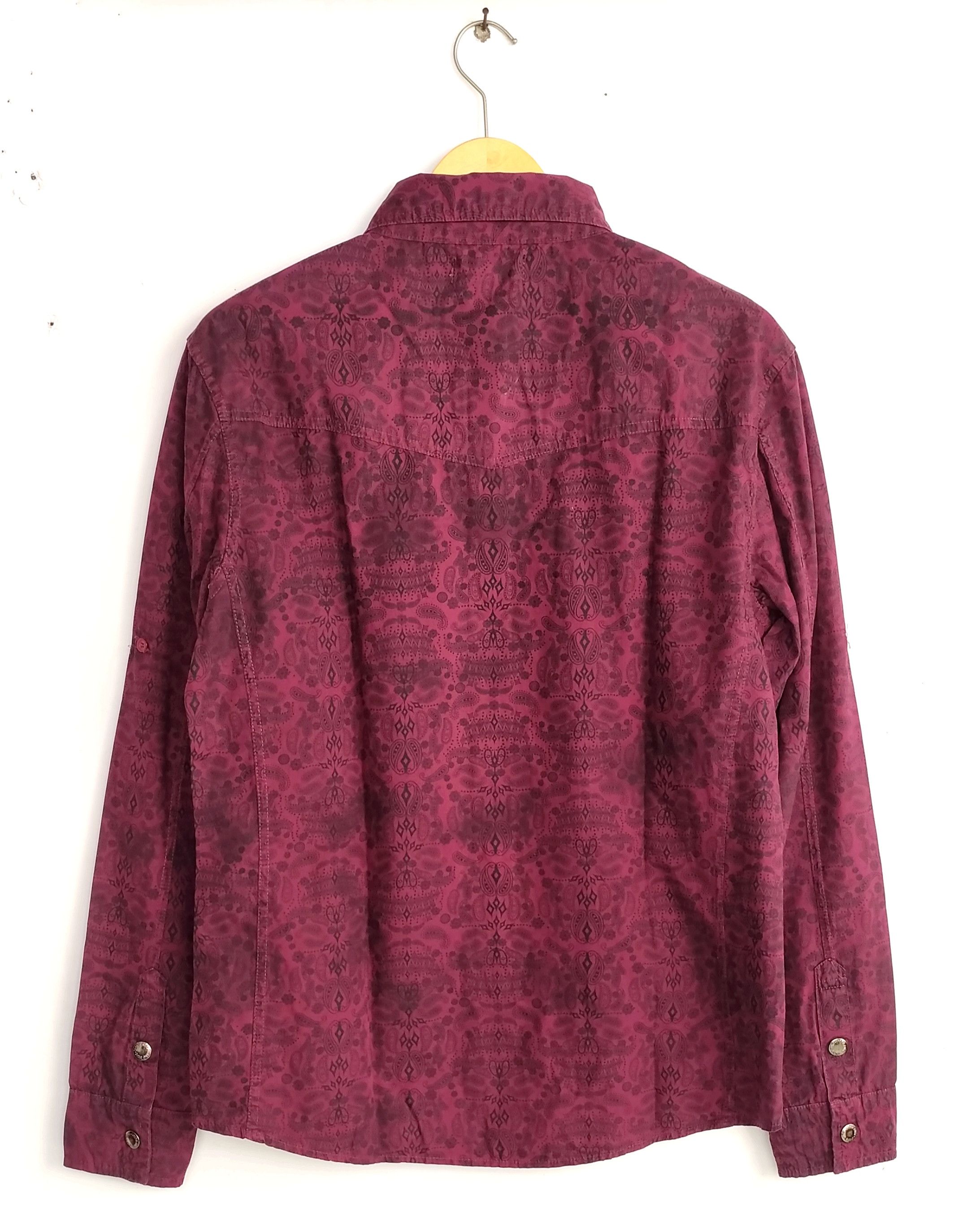Japanese brand IN THE ATTIC snap buttons shirt