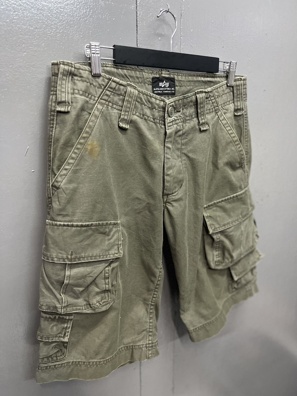 Alpha Industries ALPHA INDUSTRIES SHORT CARGO PANTS SIZE 32 Size US 32 / EU 48 - 2 Thumbnail