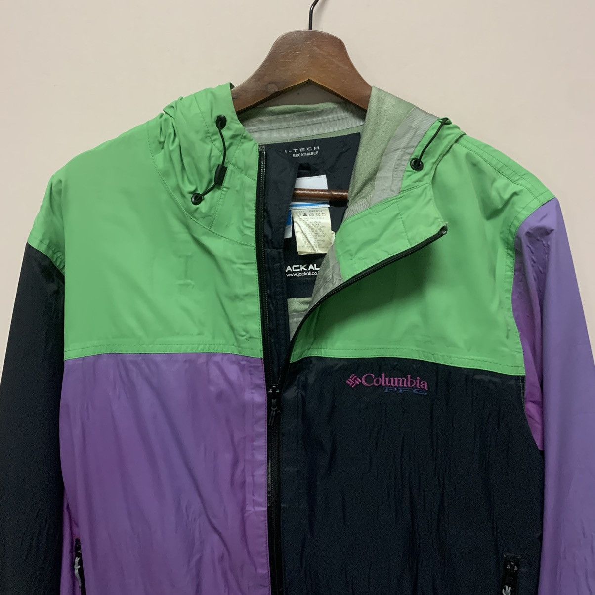 Columbia × Vintage Vintage Columbia Polyester Zip Very RARE Jacket Joker Colour Size US M / EU 48-50 / 2 - 2 Thumbnail