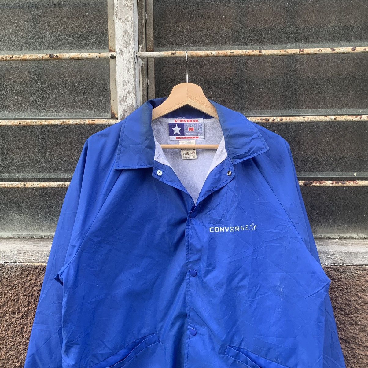 Converse × Vintage 90’s Converse Big Logo Back Jacket Made In U.S.A Size US M / EU 48-50 / 2 - 4 Thumbnail