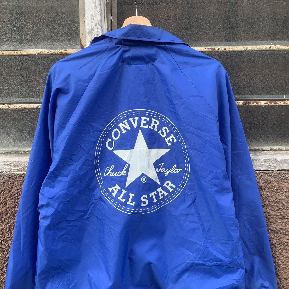 Converse × Vintage 90’s Converse Big Logo Back Jacket Made In U.S.A Size US M / EU 48-50 / 2 - 7 Thumbnail