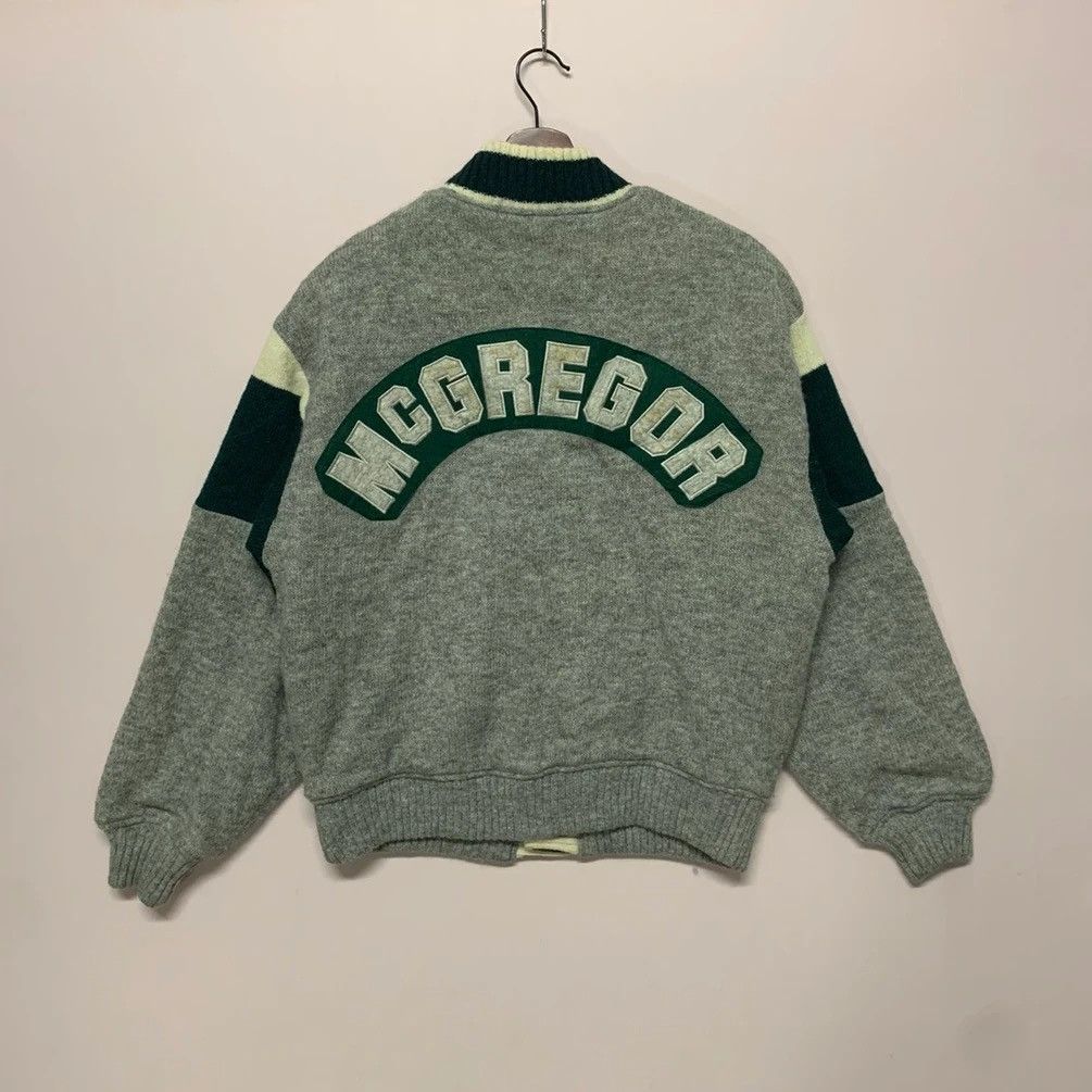McGregor × Vintage SICKS💥💥Vintage McGregor SpellOut RARE Wool Cardigan Jacket Size US M / EU 48-50 / 2 - 2 Thumbnail