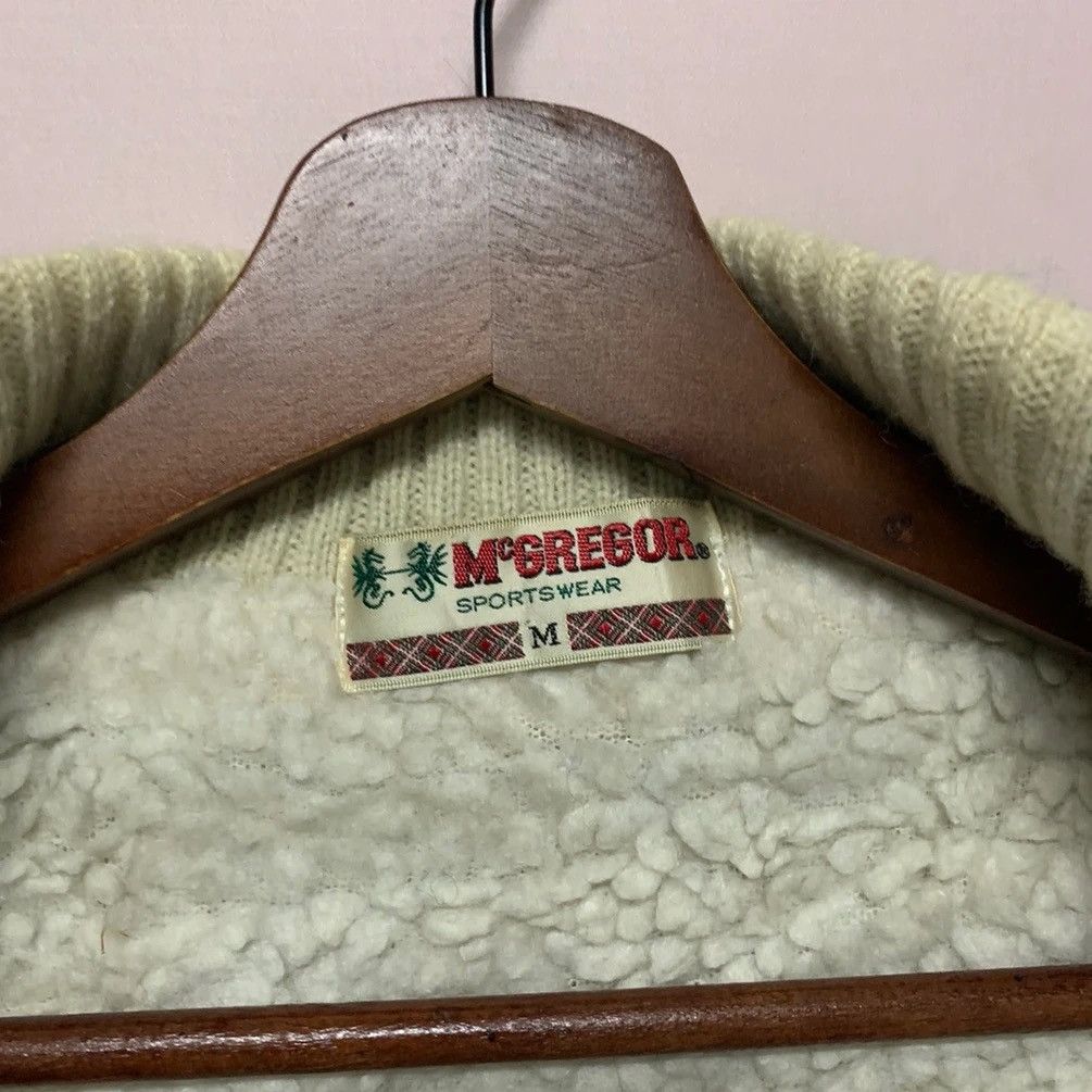 McGregor × Vintage SICKS💥💥Vintage McGregor SpellOut RARE Wool Cardigan Jacket Size US M / EU 48-50 / 2 - 12 Thumbnail