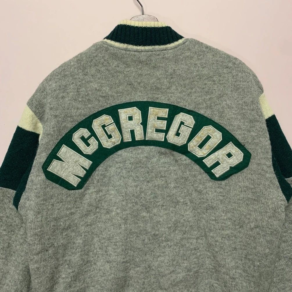 McGregor × Vintage SICKS💥💥Vintage McGregor SpellOut RARE Wool Cardigan Jacket Size US M / EU 48-50 / 2 - 7 Thumbnail