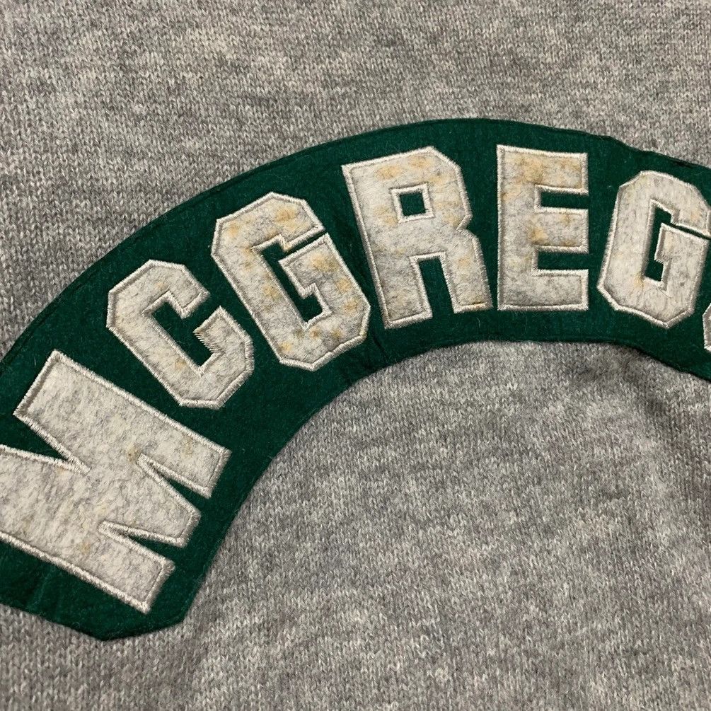 McGregor × Vintage SICKS💥💥Vintage McGregor SpellOut RARE Wool Cardigan Jacket Size US M / EU 48-50 / 2 - 8 Thumbnail