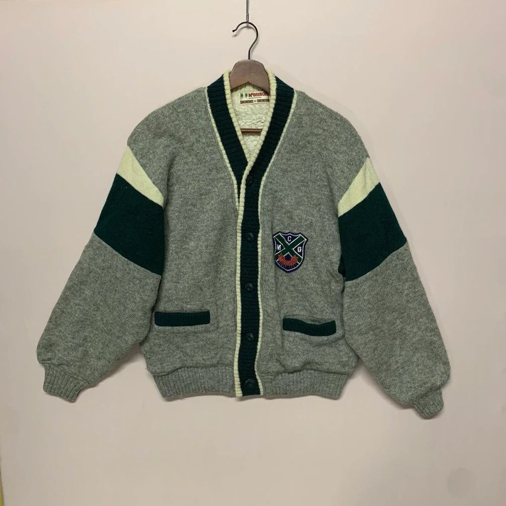 McGregor × Vintage SICKS💥💥Vintage McGregor SpellOut RARE Wool Cardigan Jacket Size US M / EU 48-50 / 2 - 1 Thumbnail