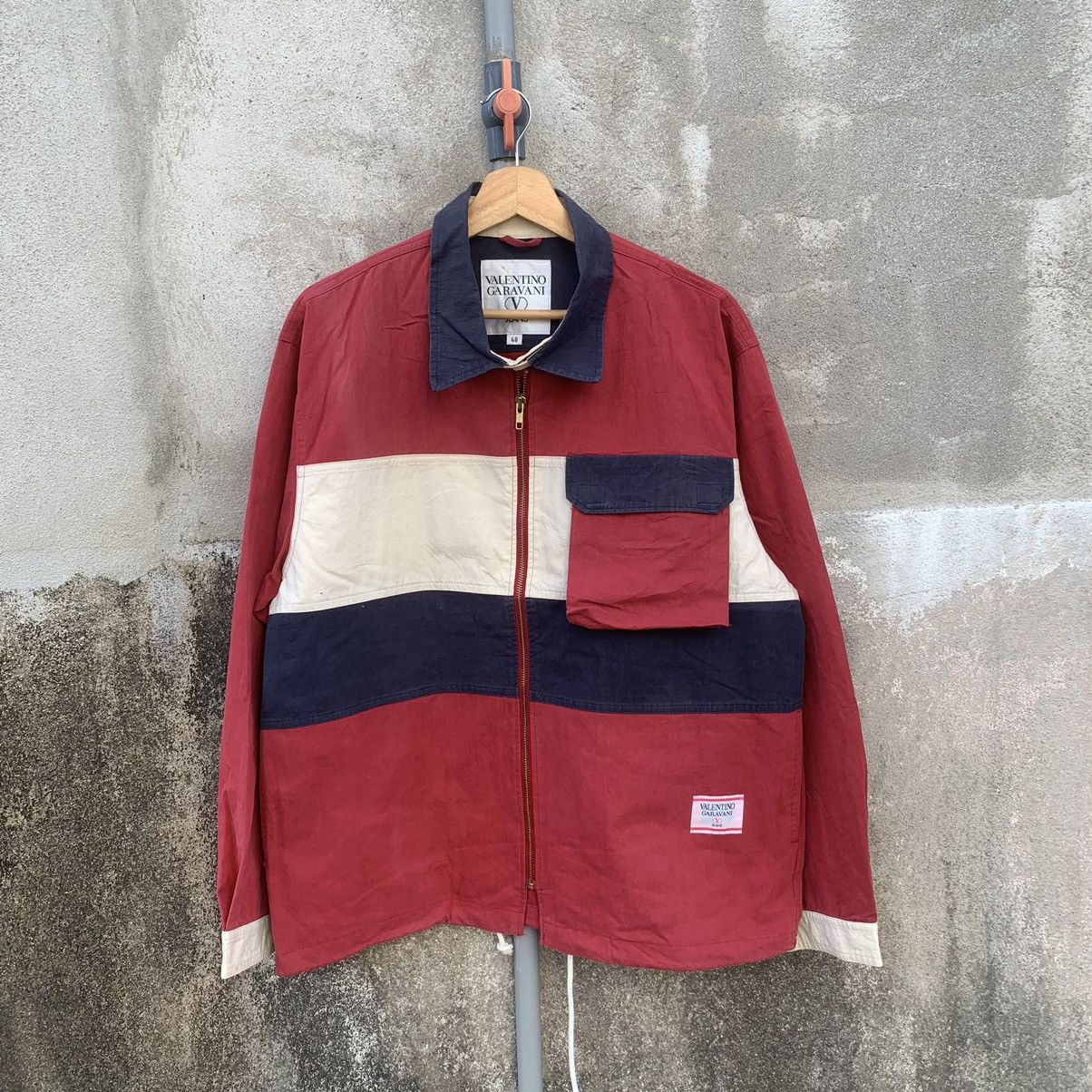 Vintage Valentino Garavani Designer Zipper Jacket