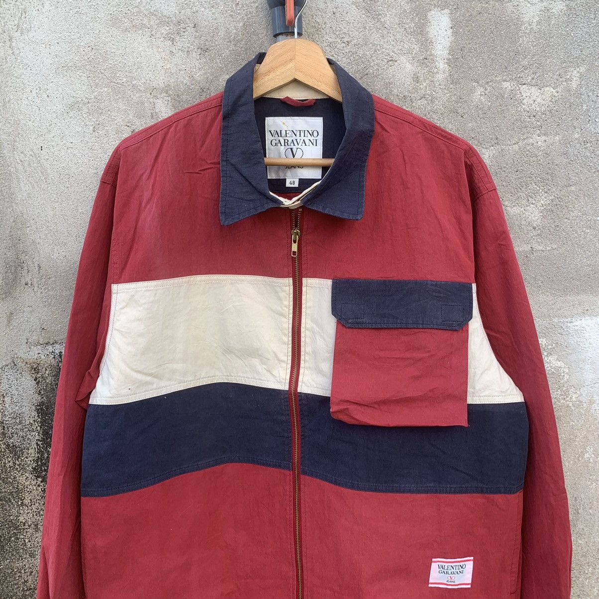 Japanese Brand × Valentino × Vintage Vintage Valentino Garavani Designer Zipper Jacket Size US M / EU 48-50 / 2 - 2 Thumbnail