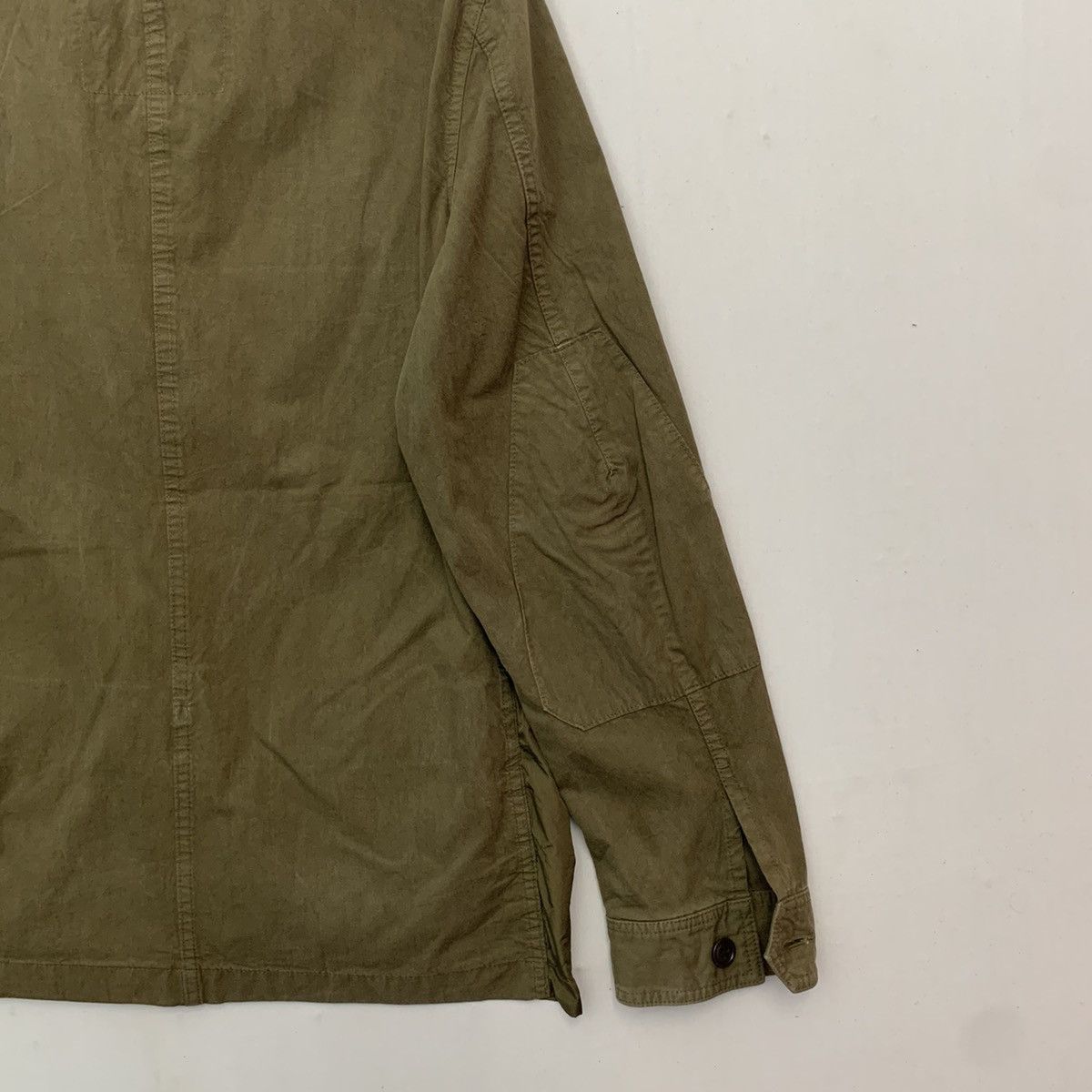 Japanese Brand × Vintage Vintage Fatique Military Army Slank Pocket Jacket Size US M / EU 48-50 / 2 - 6 Thumbnail