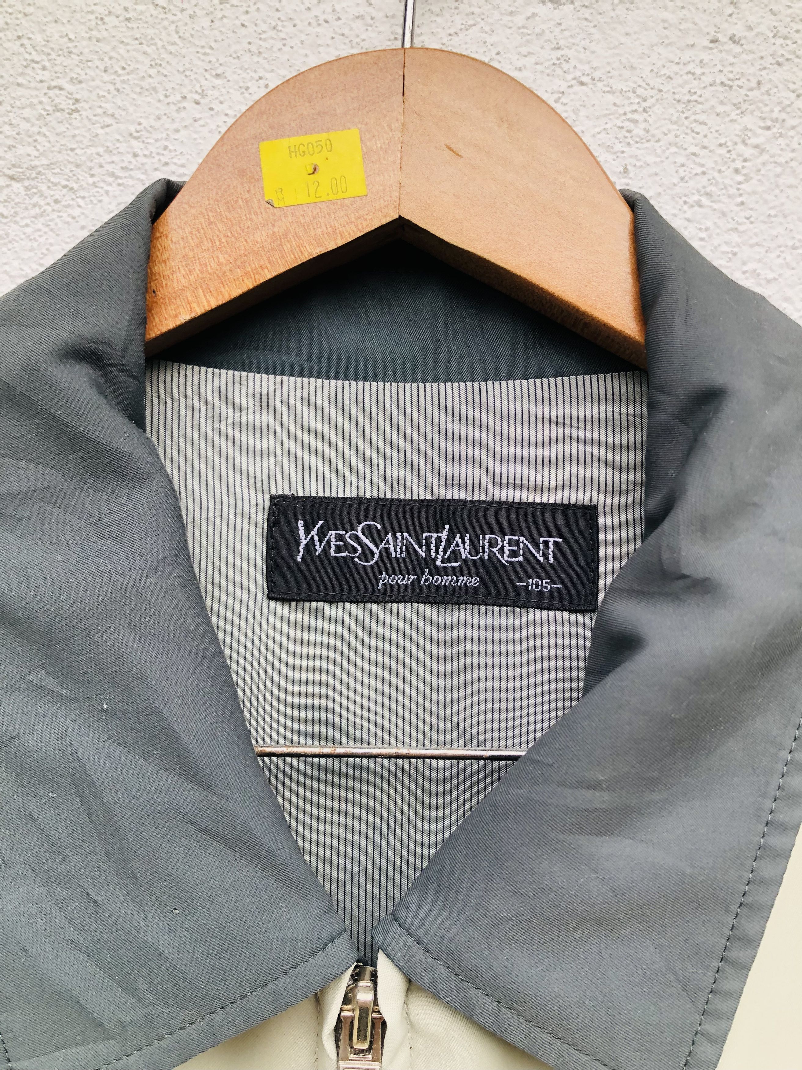 Yves Saint Laurent Yves Saint Laurent Zipper Jacket Size US XL / EU 56 / 4 - 3 Thumbnail