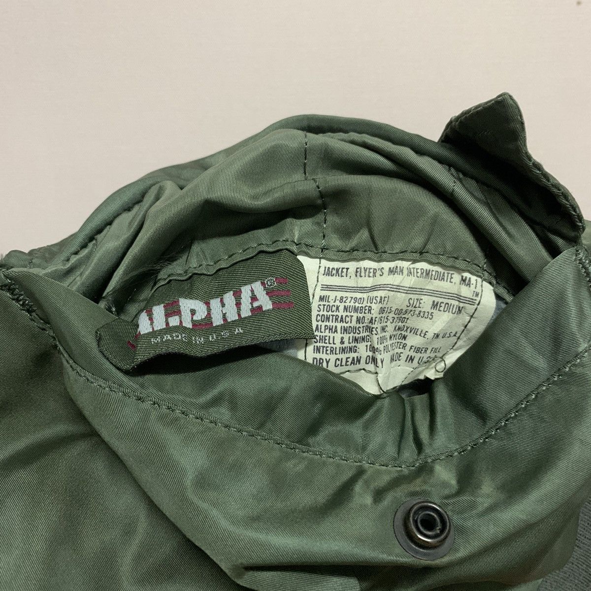 Alpha Industries Vintage Alpha Reversable Bomber Jacket Medium Size Size US M / EU 48-50 / 2 - 9 Thumbnail