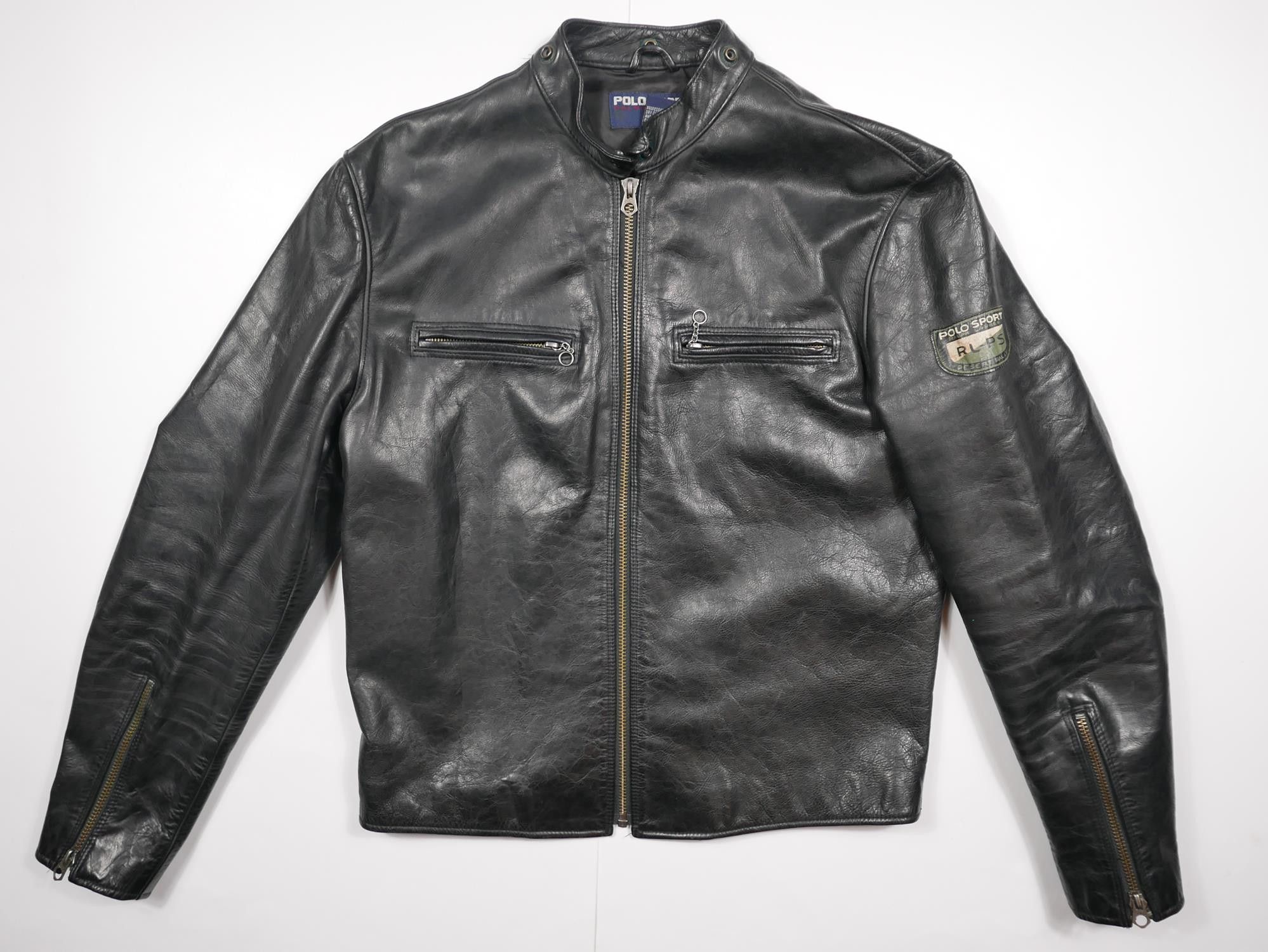 Polo sport leather jacket shop