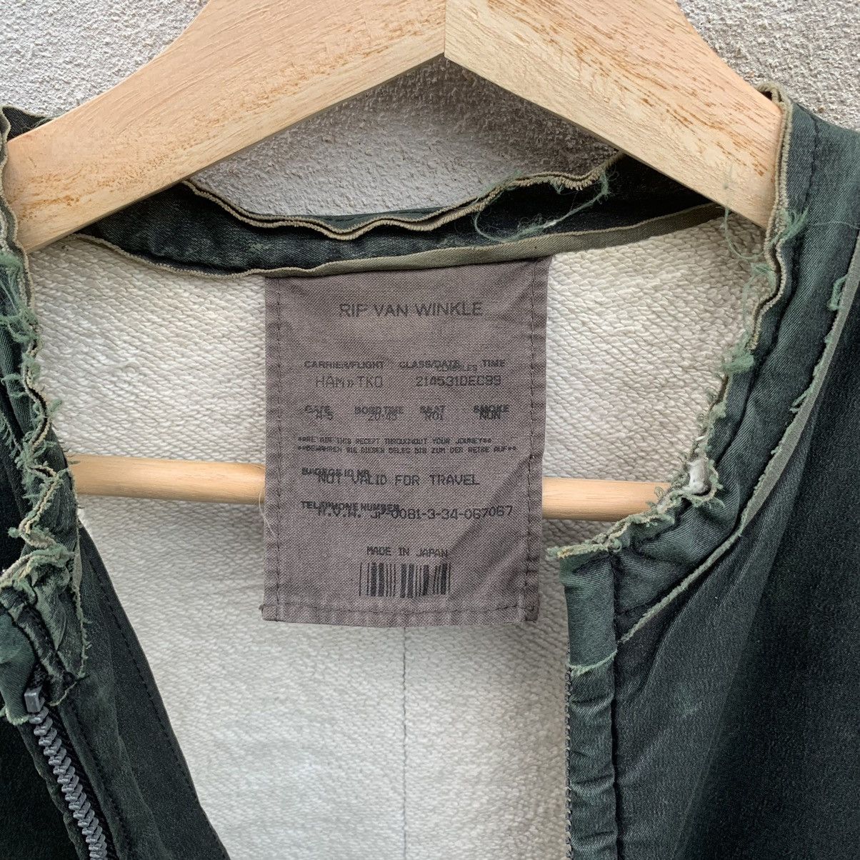 Japanese Brand 🔥BEST OFFER🔥Vintage Rif Van Winkle Zipper VeryRARE Jacket Size US M / EU 48-50 / 2 - 4 Thumbnail