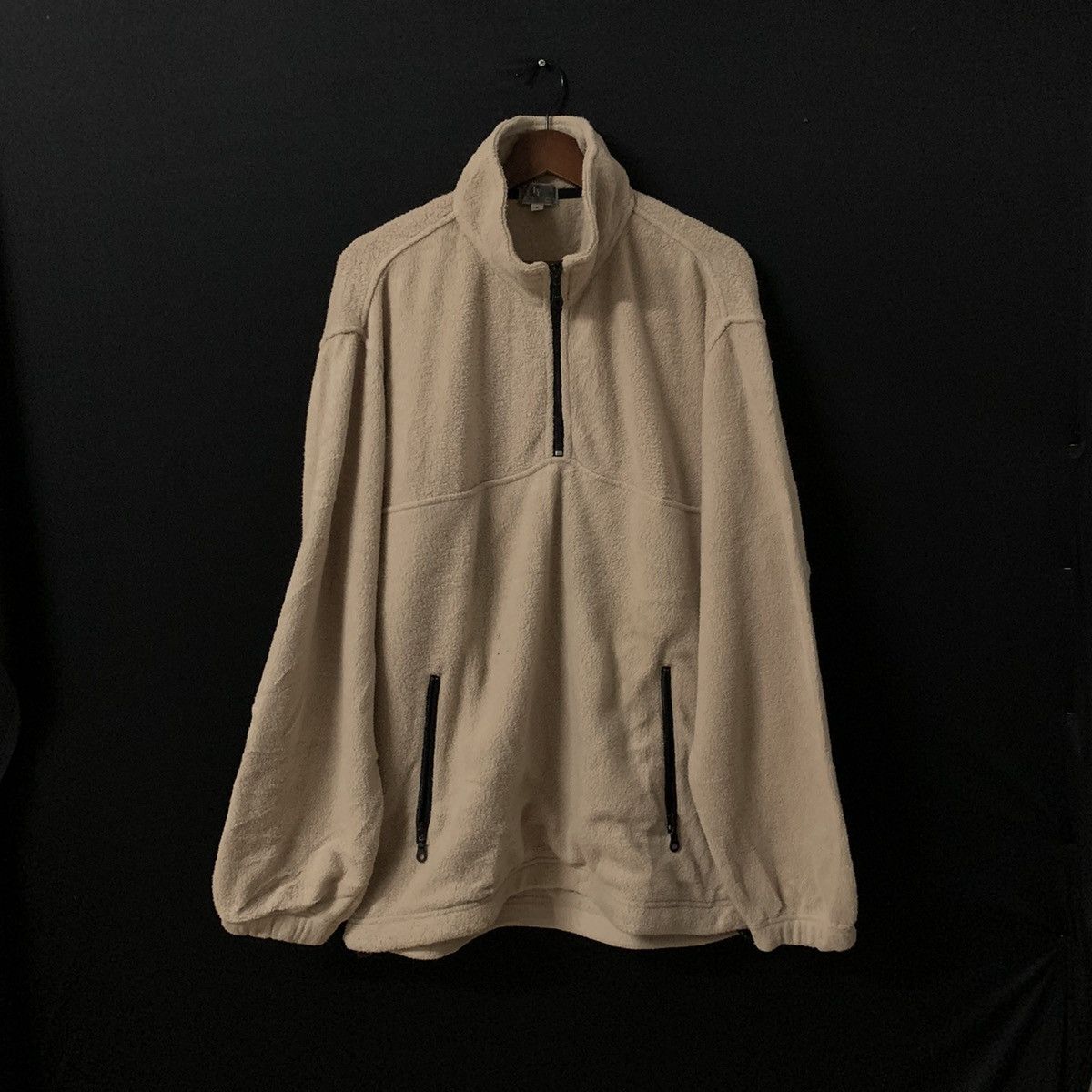 Japanese Brand × Y's for Men × Yohji Yamamoto IY Basics IYs By Yohji Yamamoto Designer Half Zip Jacket Size US M / EU 48-50 / 2 - 1 Thumbnail