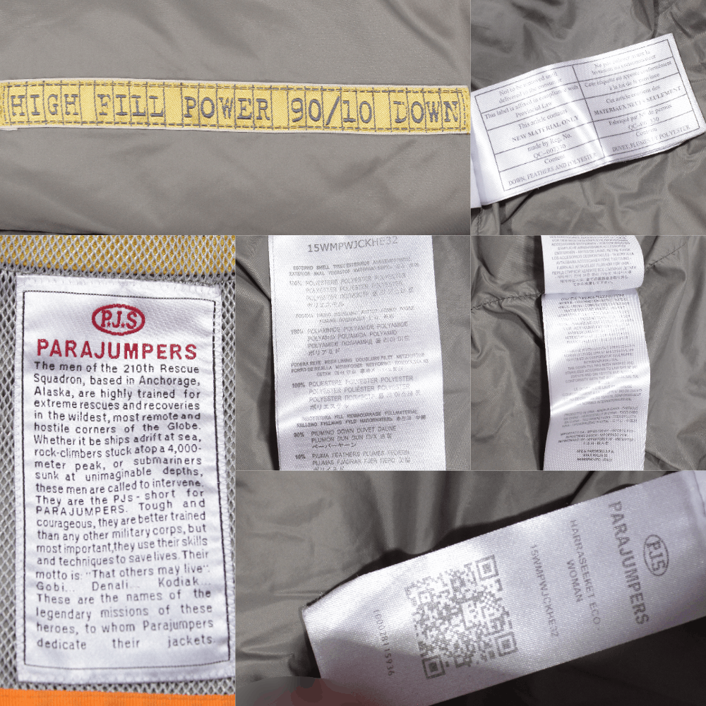 Parajumpers Down Nylon Parka Jacket Size S / US 4 / IT 40 - 11 Thumbnail