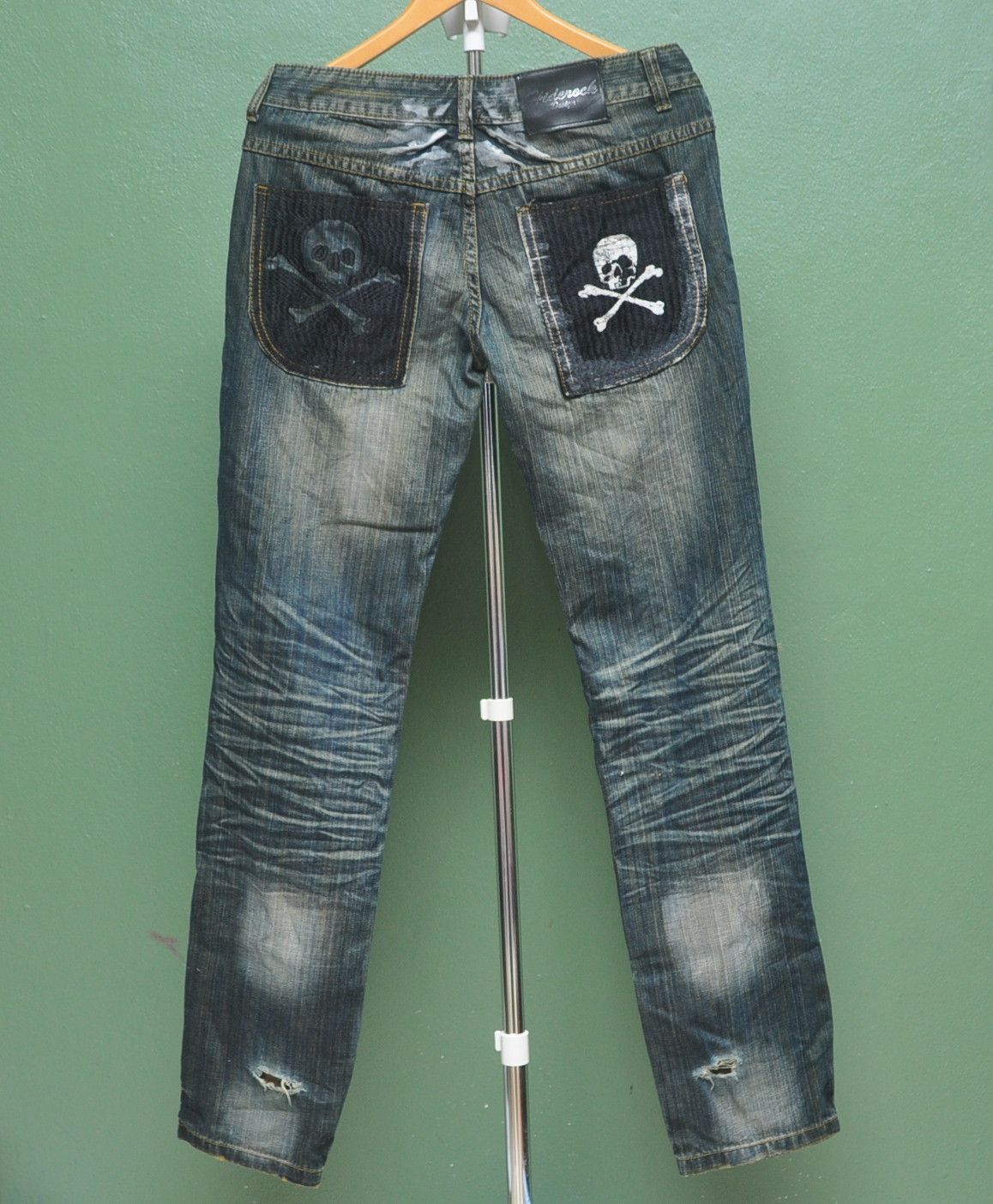 Japanese Brand Hiderock Design Denim Jeans Size US 32 / EU 48 - 1 Thumbnail