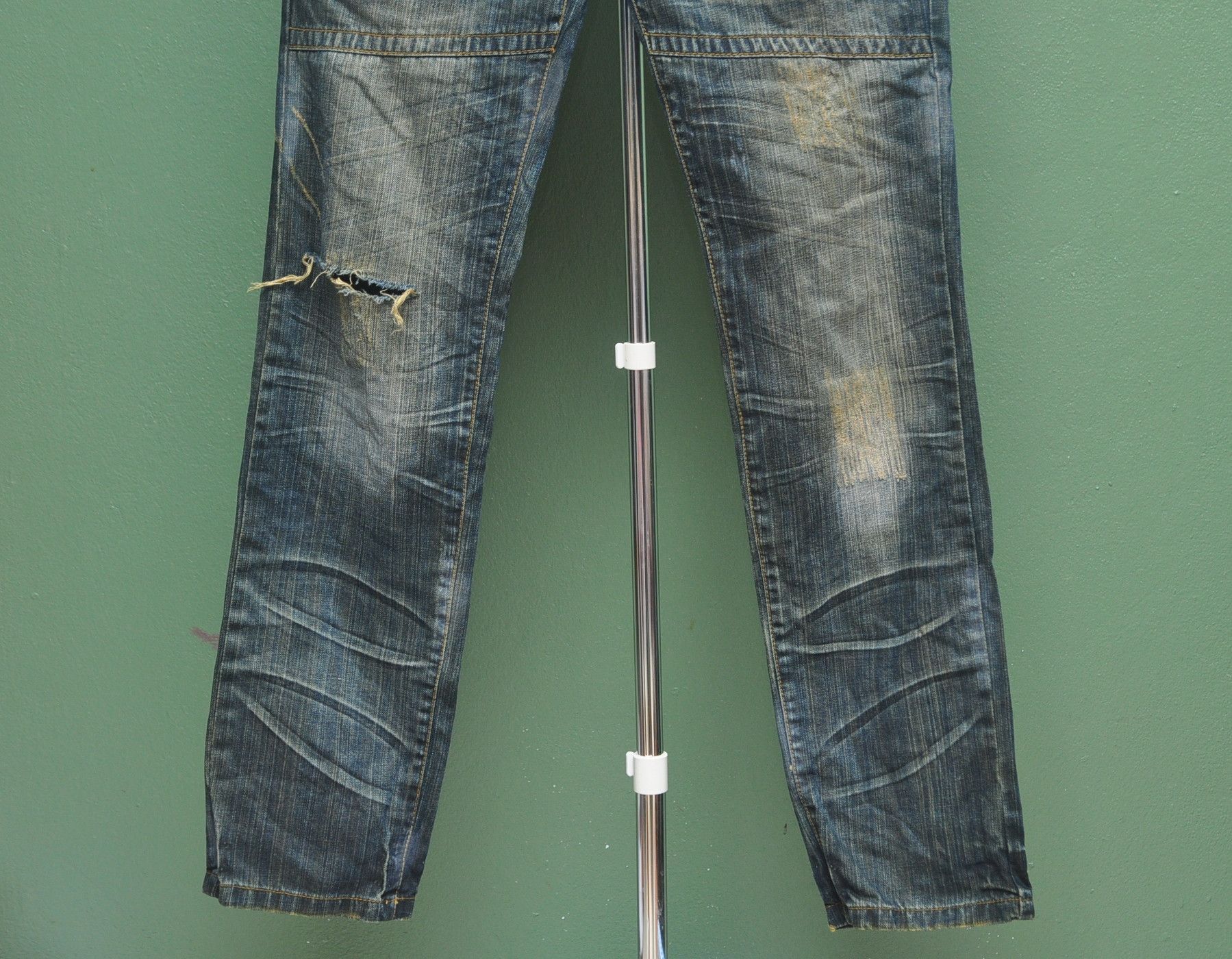 Japanese Brand Hiderock Design Denim Jeans Size US 32 / EU 48 - 5 Thumbnail
