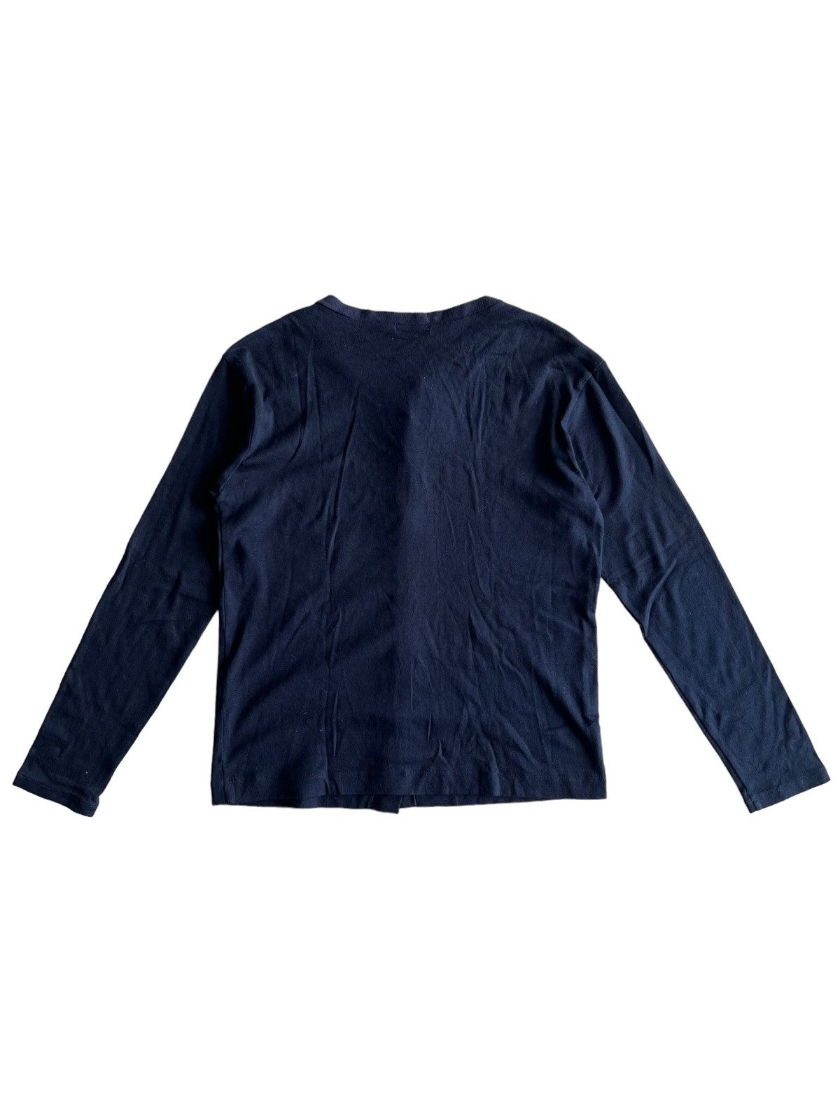 Issey Miyake AW98 Issey Miyake Black Minimal Button Cardigan Steve Jobs Size M / US 6-8 / IT 42-44 - 4 Thumbnail