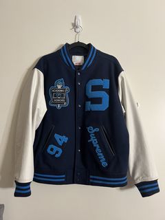 Supreme Team Varsity Jacket | Grailed