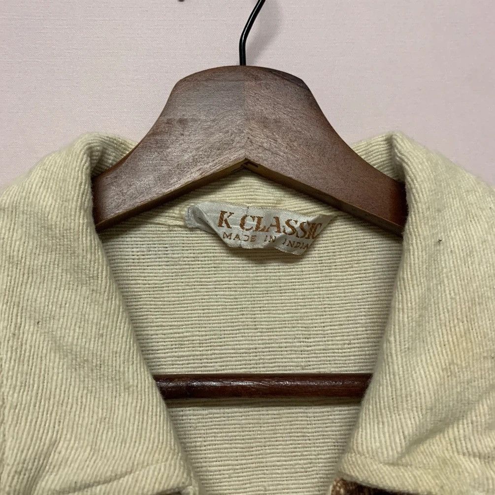 Japanese Brand LADIES! Vintage K Classic Patch Work Button Ups RARE Jacket Size L / US 10 / IT 46 - 9 Thumbnail