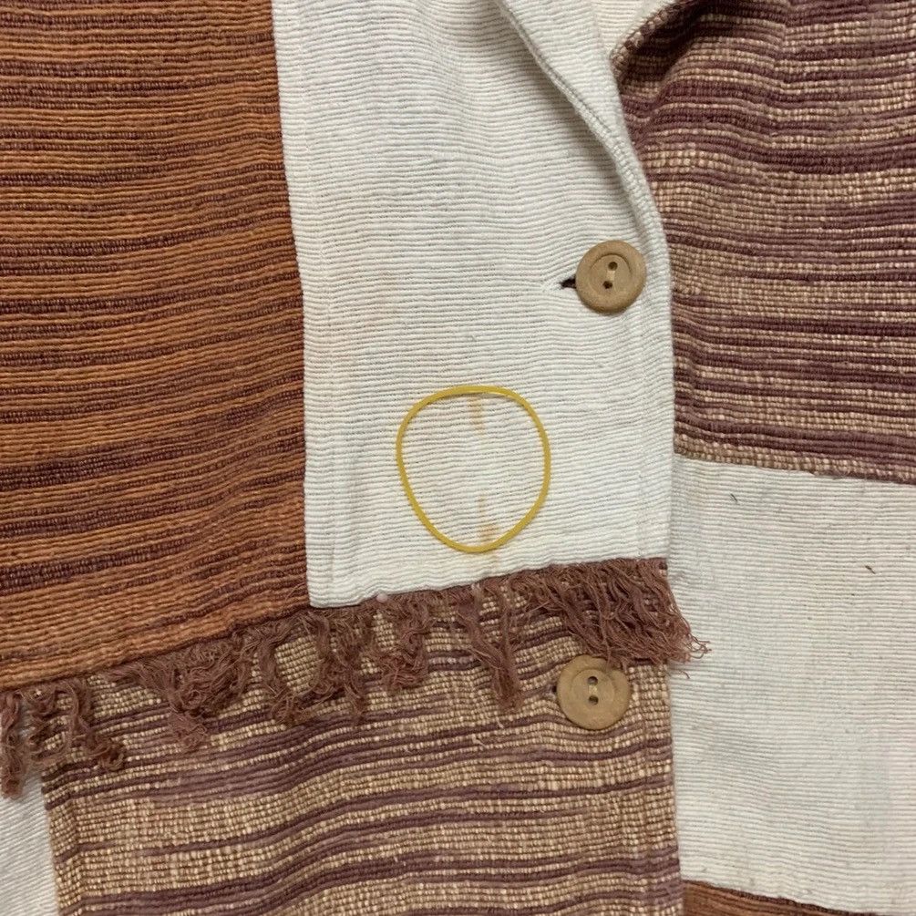 Japanese Brand LADIES! Vintage K Classic Patch Work Button Ups RARE Jacket Size L / US 10 / IT 46 - 5 Thumbnail