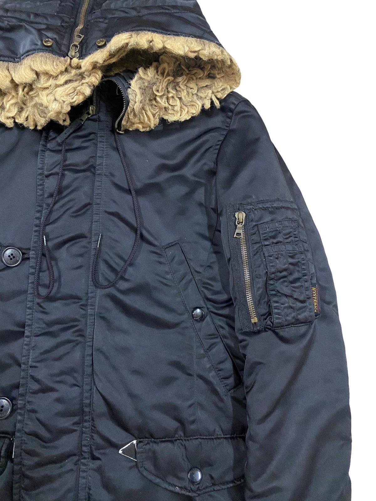Hysteric Glamour Vtg🔥Hysteric Glamour N3b Fur Hoodie Extreme Weather Parka Size US S / EU 44-46 / 1 - 8 Thumbnail
