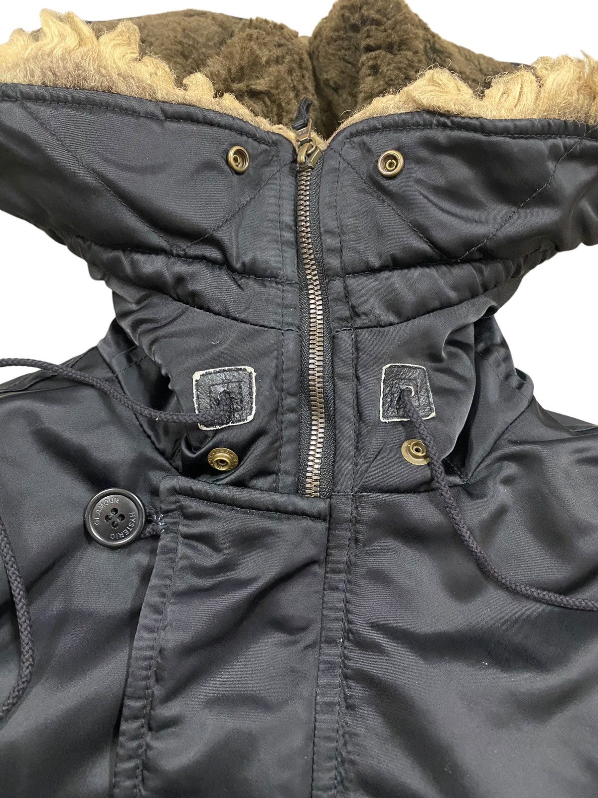 Hysteric Glamour Vtg🔥Hysteric Glamour N3b Fur Hoodie Extreme Weather Parka Size US S / EU 44-46 / 1 - 15 Thumbnail