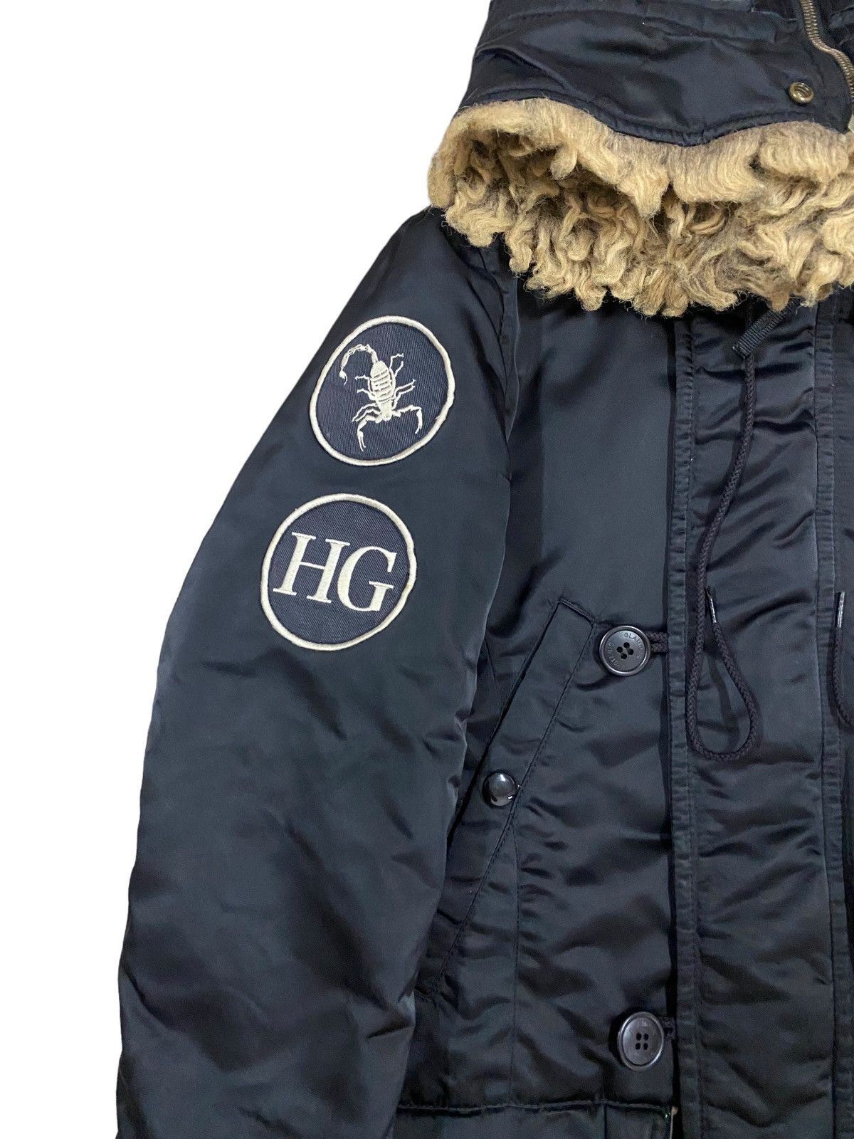 Hysteric Glamour Vtg🔥Hysteric Glamour N3b Fur Hoodie Extreme Weather Parka Size US S / EU 44-46 / 1 - 7 Thumbnail