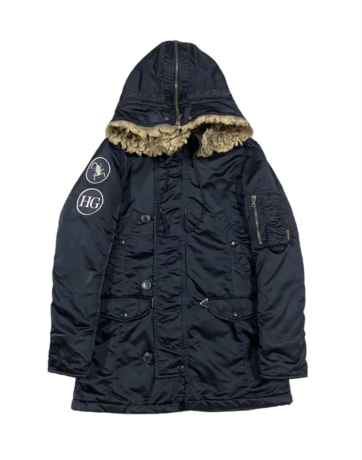 SUPREME × Hysteric Glamour N-3B サイズS Supreme x HYSTERIC GLAMOUR N-3B Parka 