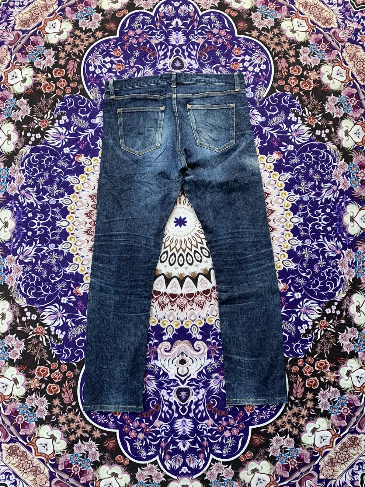 Japanese Brand Uniqlo Selvedge Slim Fit Denim Size US 36 / EU 52 - 6 Thumbnail