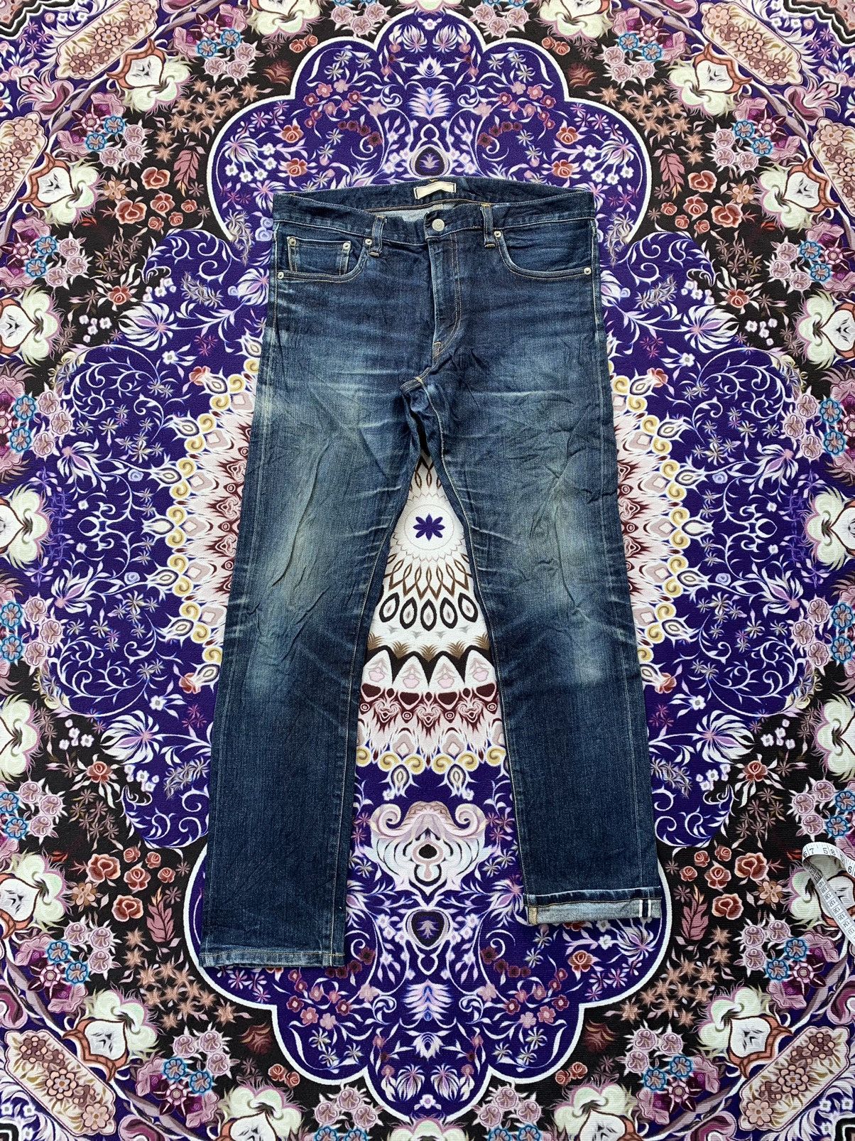Japanese Brand Uniqlo Selvedge Slim Fit Denim Size US 36 / EU 52 - 1 Thumbnail