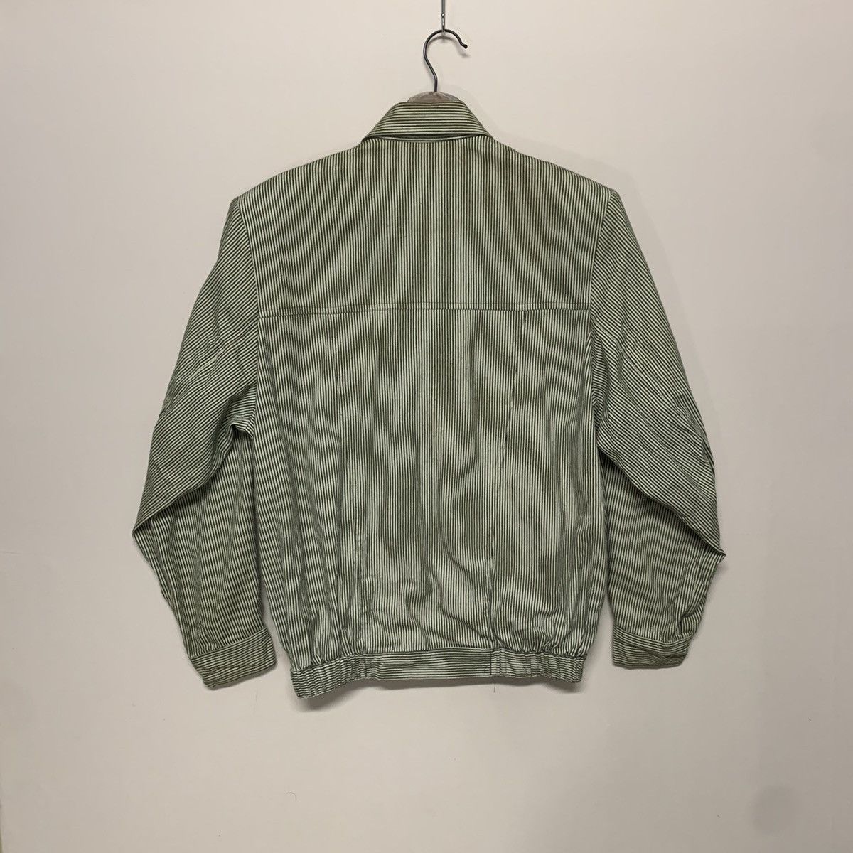 Japanese Brand Y2K Hickory Striped Japanese Vintage Double Breast Jacket Size M / US 6-8 / IT 42-44 - 5 Thumbnail