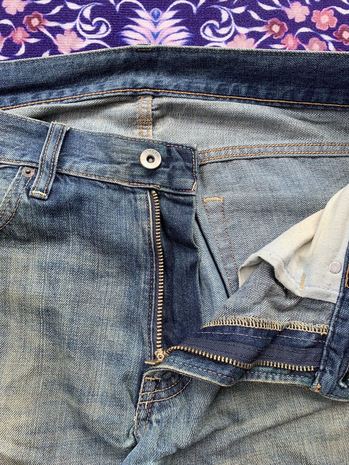 Japanese Brand Uniqlo Selvedge Denim Size US 36 / EU 52 - 6 Thumbnail