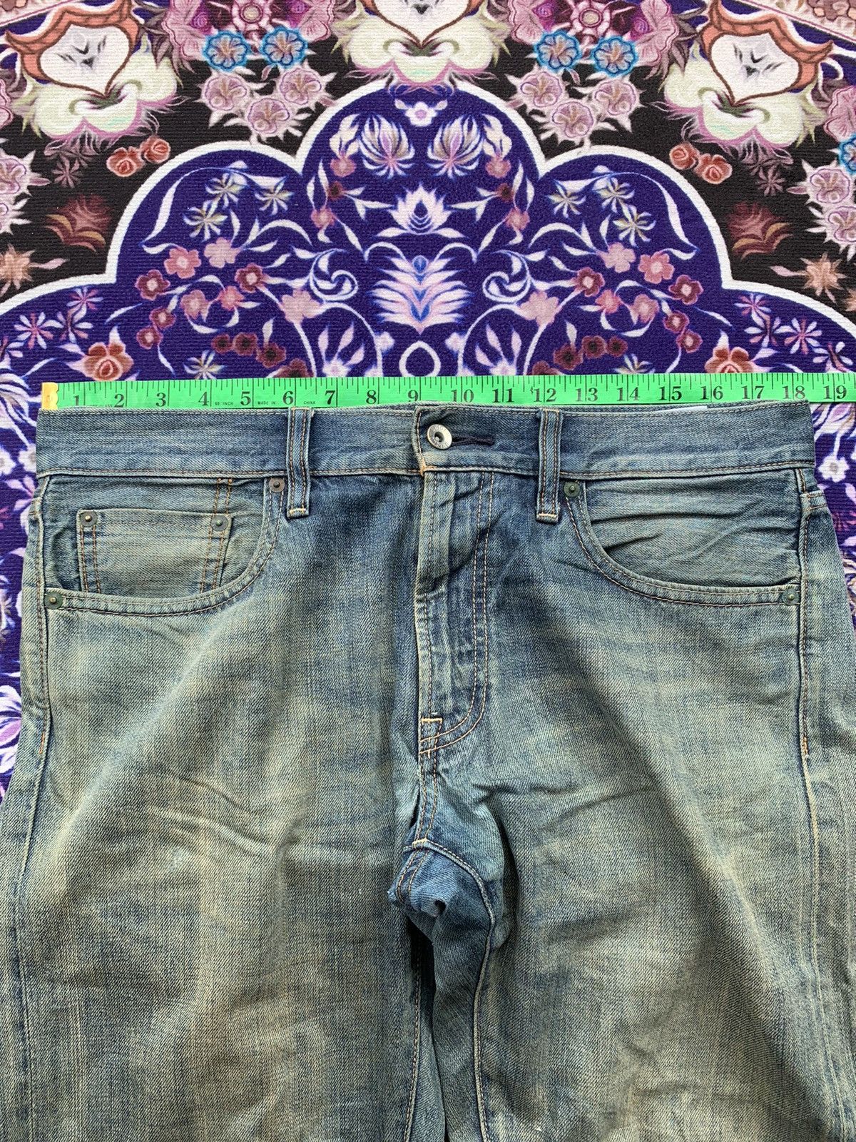 Japanese Brand Uniqlo Selvedge Denim Size US 36 / EU 52 - 15 Thumbnail