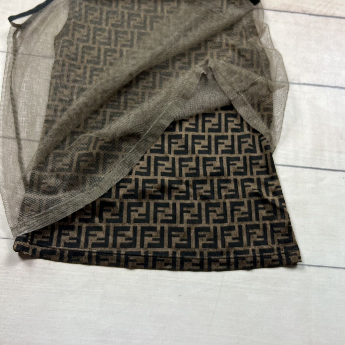 Designer × Fendi Fendi Brown Top Monogram Size S / US 4 / IT 40 - 5 Thumbnail