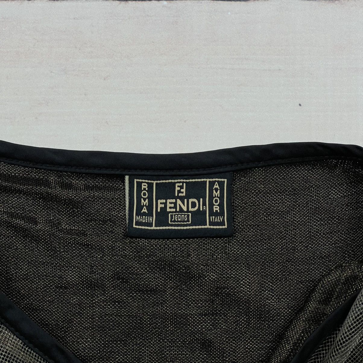 Designer × Fendi Fendi Brown Top Monogram Size S / US 4 / IT 40 - 4 Thumbnail