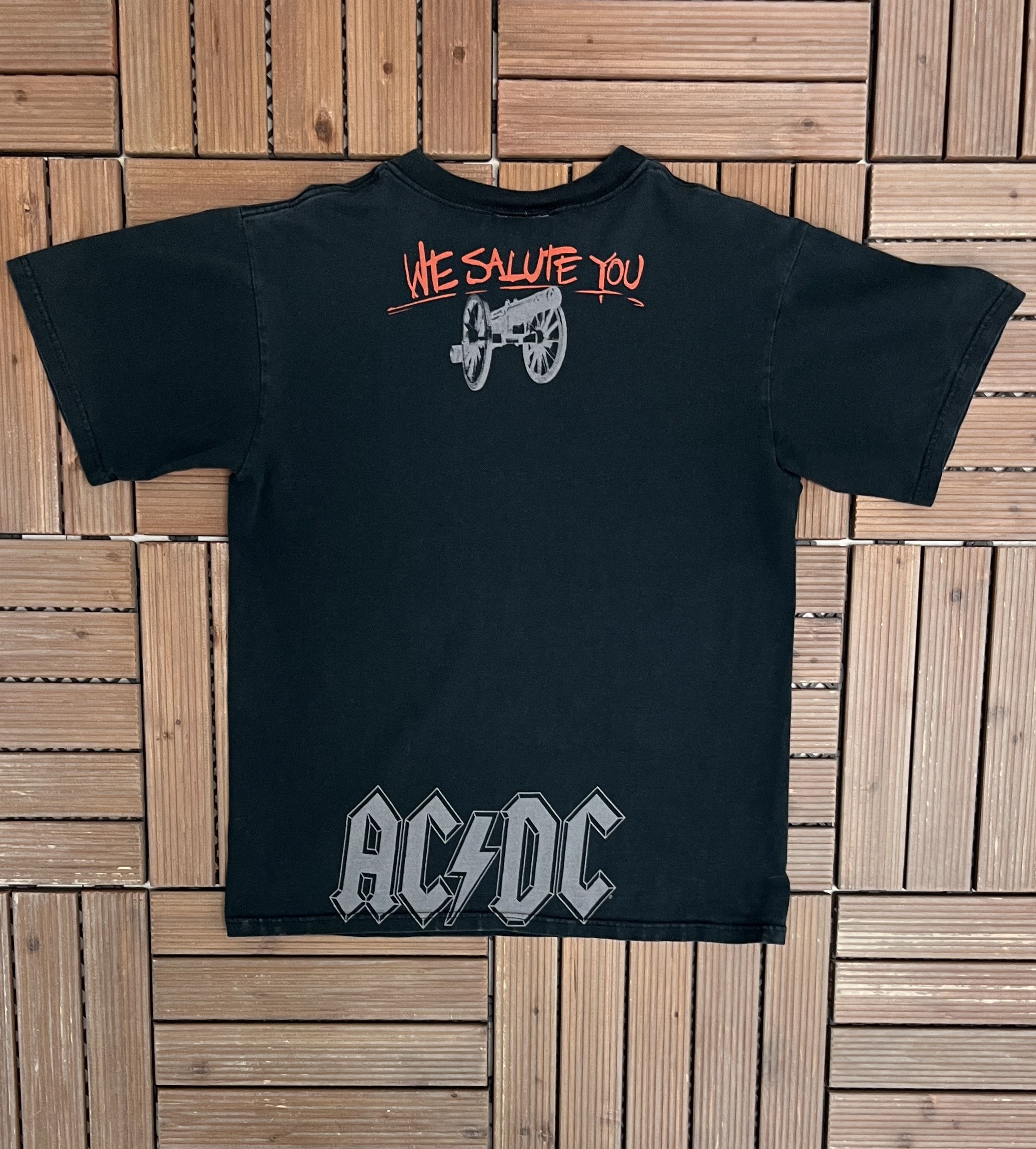 Vintage AC/DC For Those About To Rock Vintage T-Shirt Tee Size US M / EU 48-50 / 2 - 4 Thumbnail