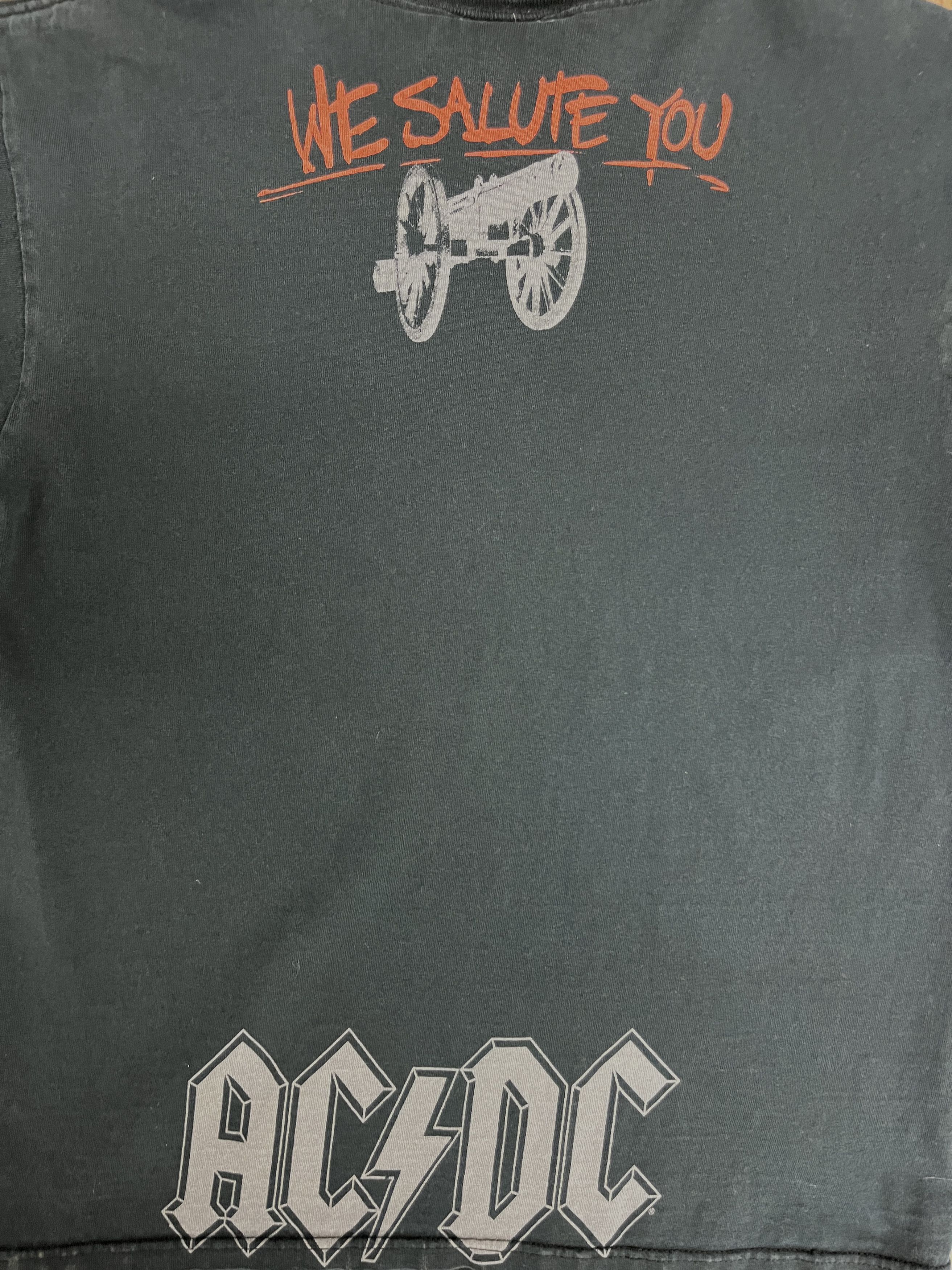 Vintage AC/DC For Those About To Rock Vintage T-Shirt Tee Size US M / EU 48-50 / 2 - 5 Thumbnail