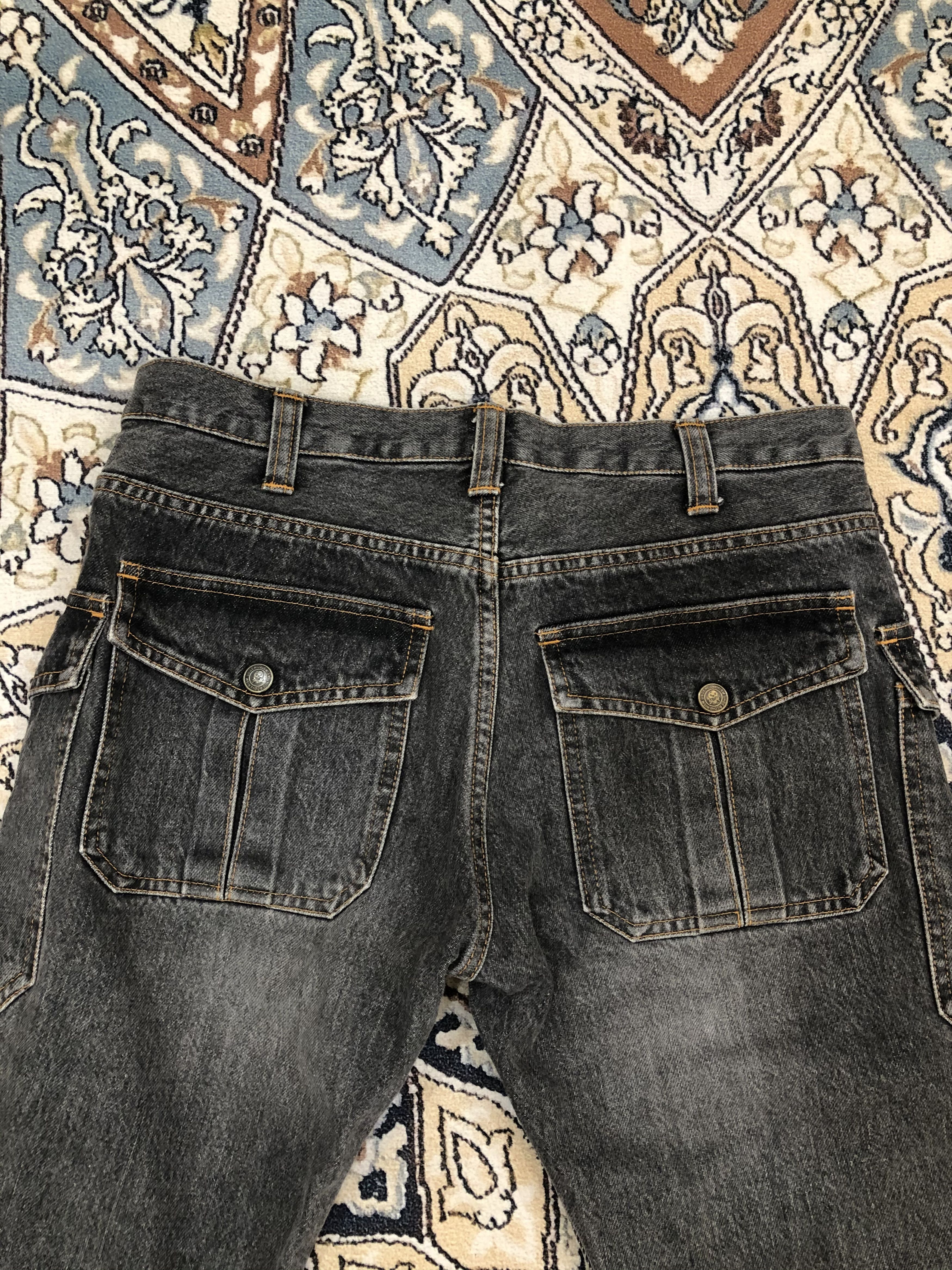 Undercover UNDERCOVER BLACK CARGO DENIM AW03 PAPERDOLL Size US 30 / EU 46 - 9 Thumbnail