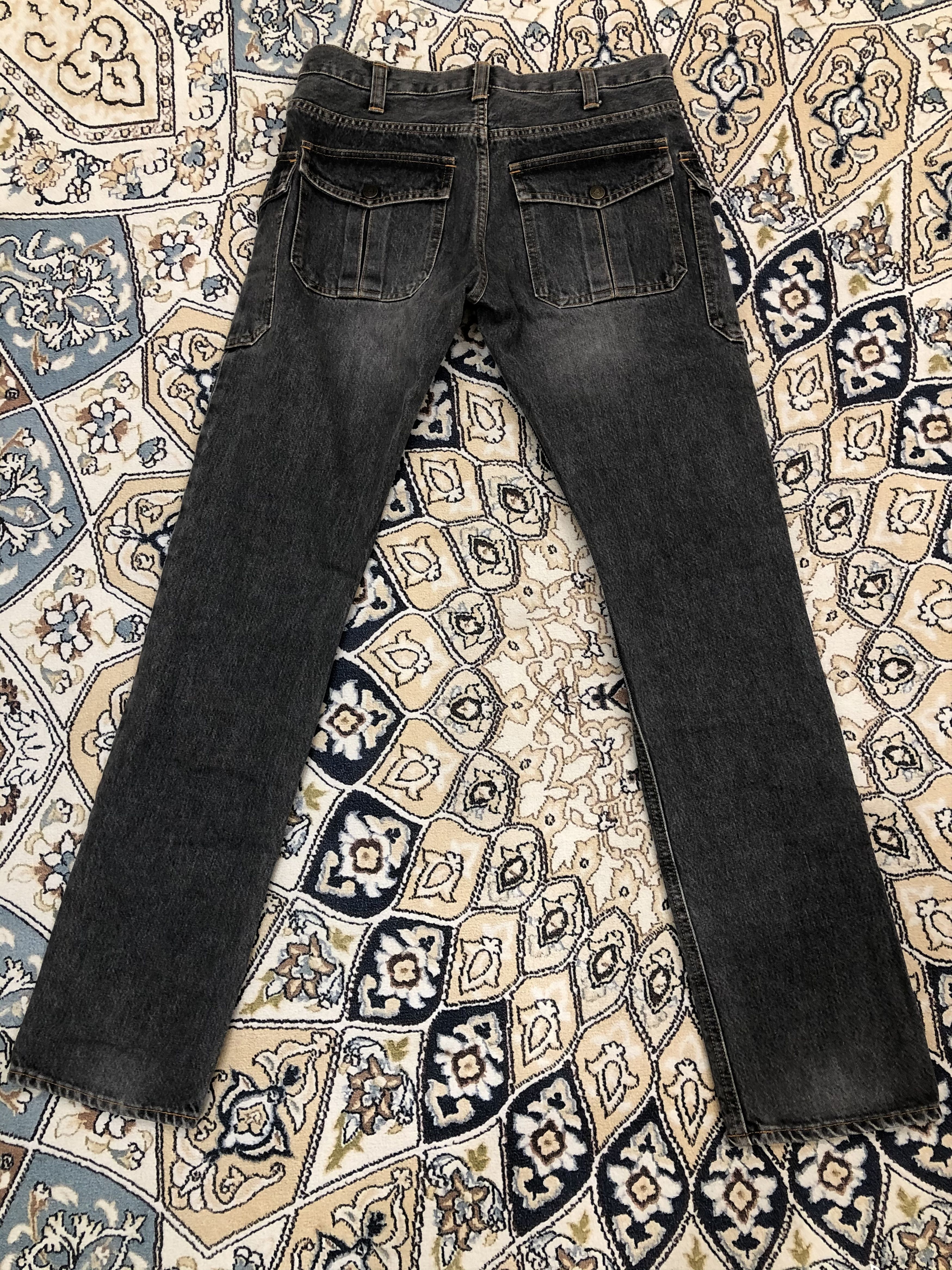 Undercover UNDERCOVER BLACK CARGO DENIM AW03 PAPERDOLL Size US 30 / EU 46 - 2 Thumbnail