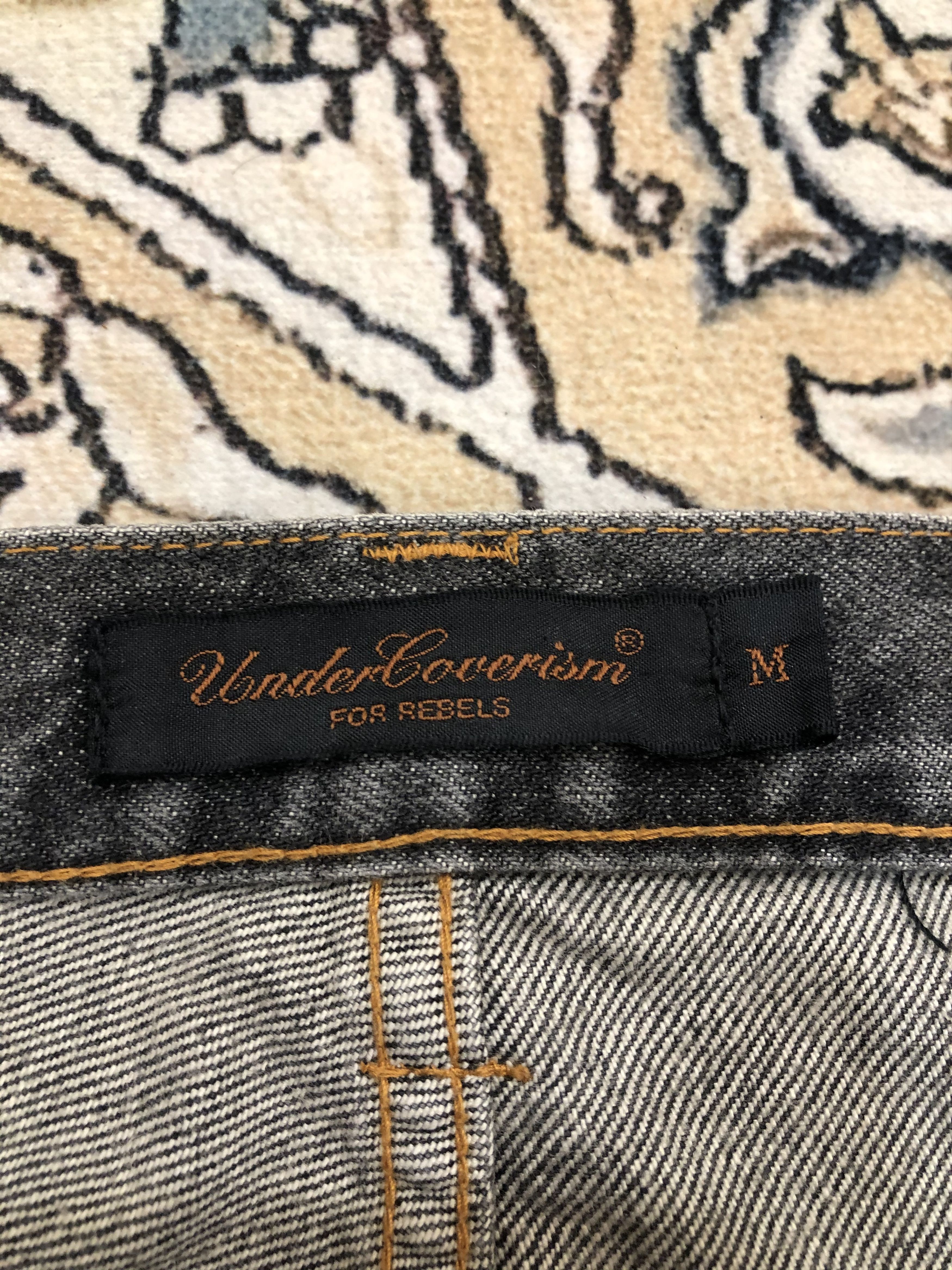 Undercover UNDERCOVER BLACK CARGO DENIM AW03 PAPERDOLL Size US 30 / EU 46 - 8 Thumbnail