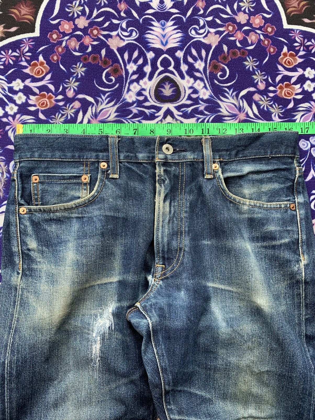 Japanese Brand Uniqlo Selvedge Denim Size US 33 - 15 Thumbnail