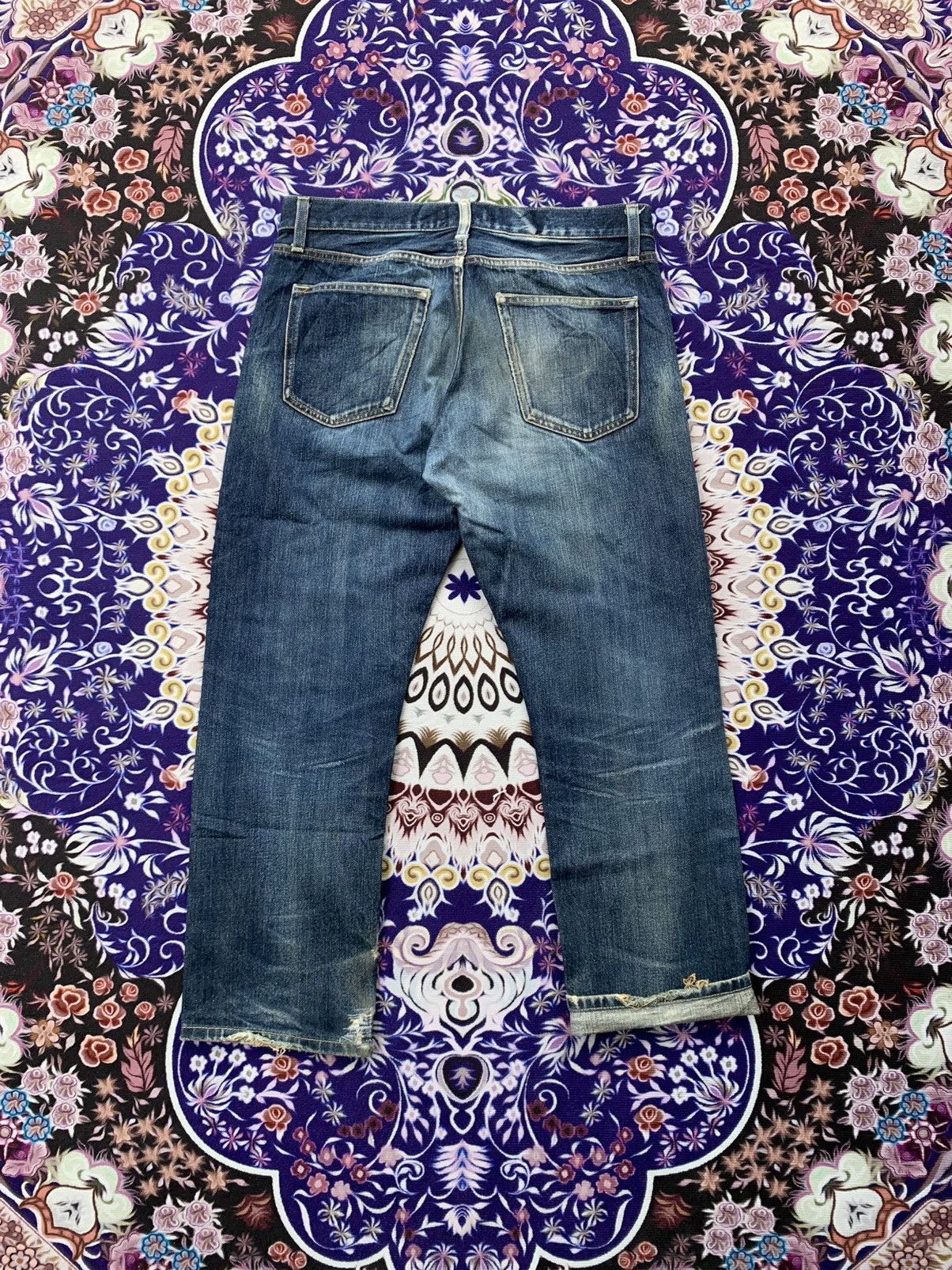 Japanese Brand Uniqlo Selvedge Denim Size US 33 - 9 Thumbnail