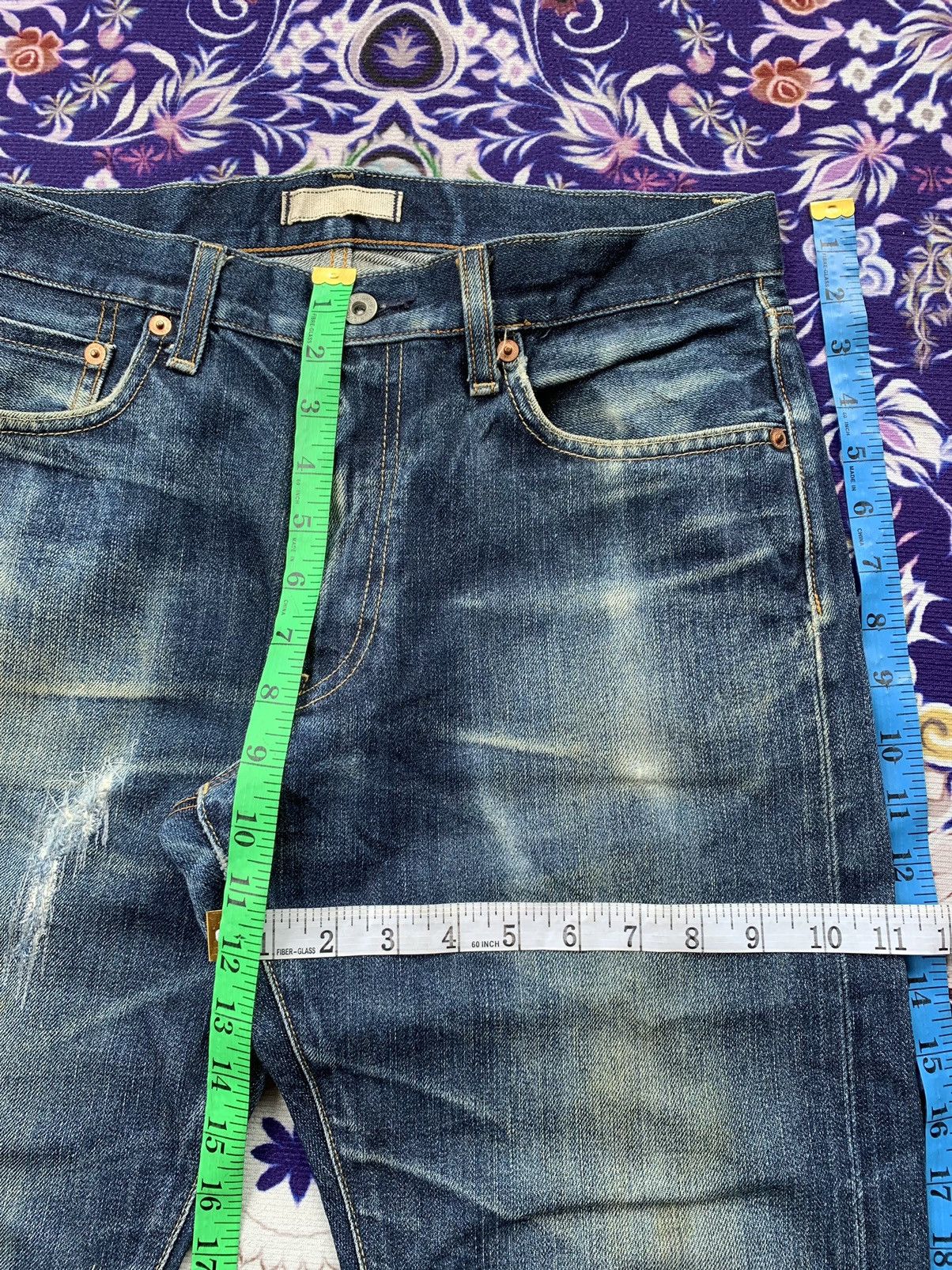 Japanese Brand Uniqlo Selvedge Denim Size US 33 - 14 Thumbnail